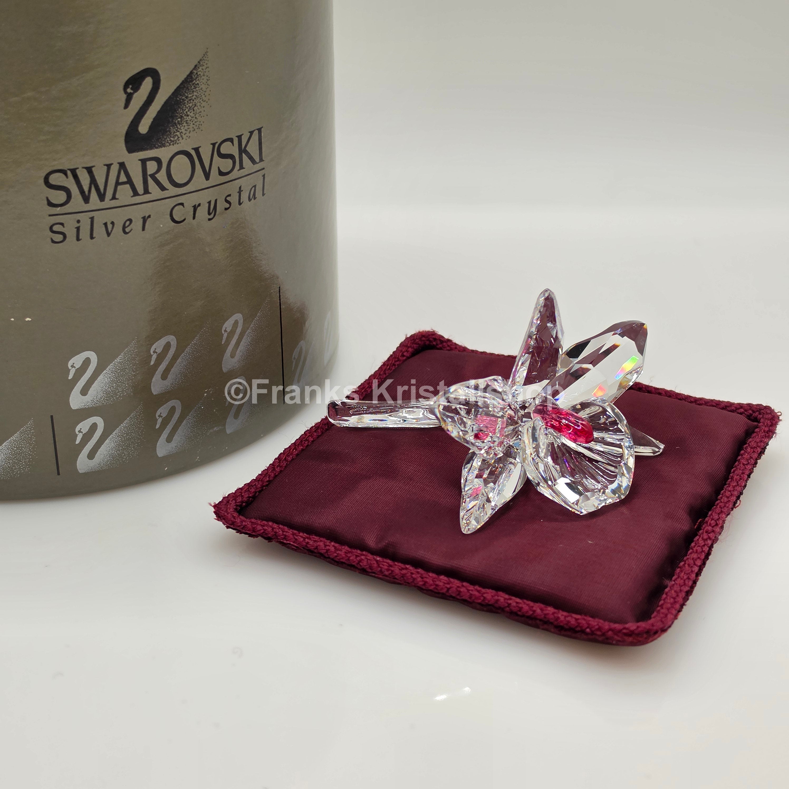 SWAROVSKI Orchidee Pink 200287 Variante 3 (Dunkelrosa)