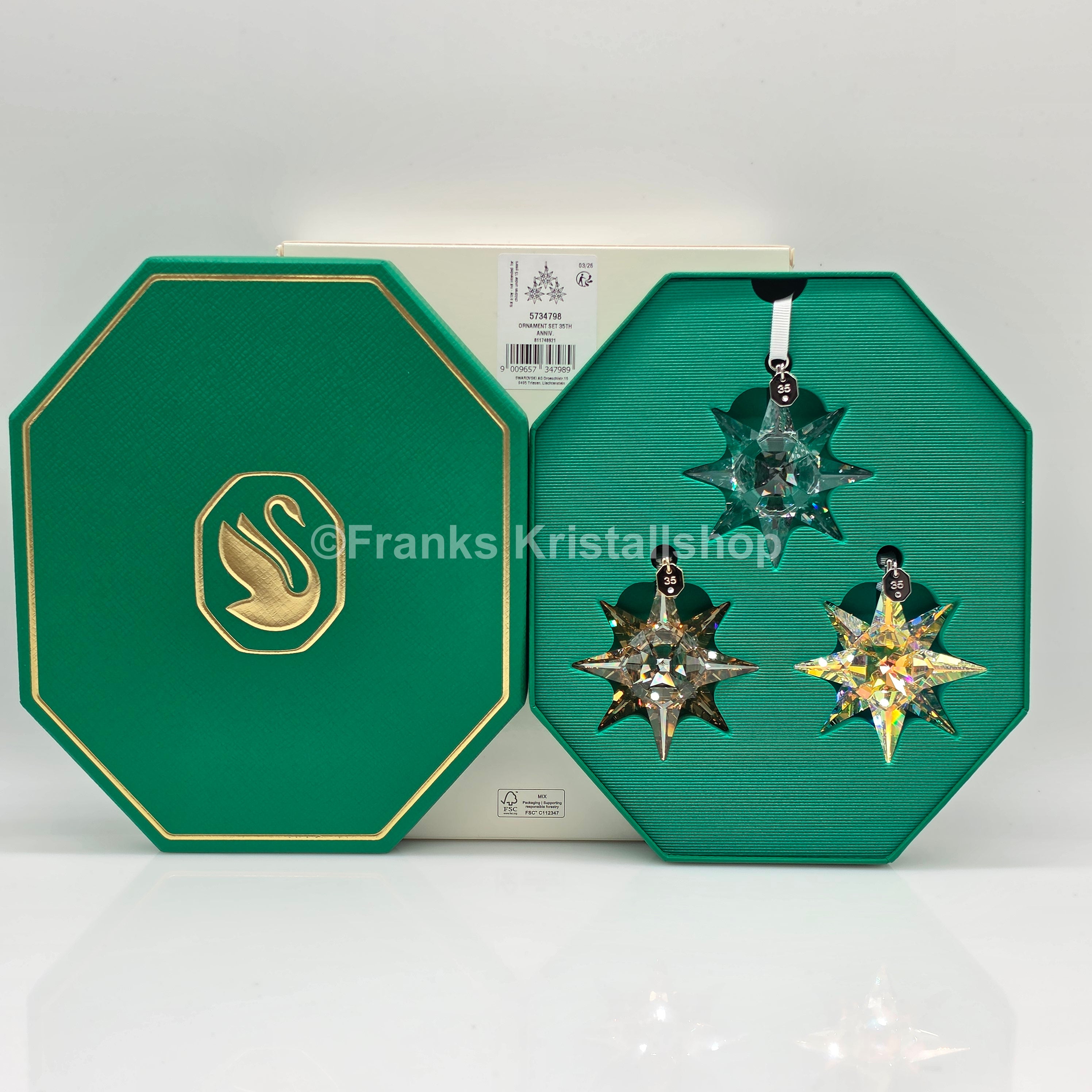 SWAROVSKI Ornament Set 2026 Jubiläums-Set Annual Edition 5734798