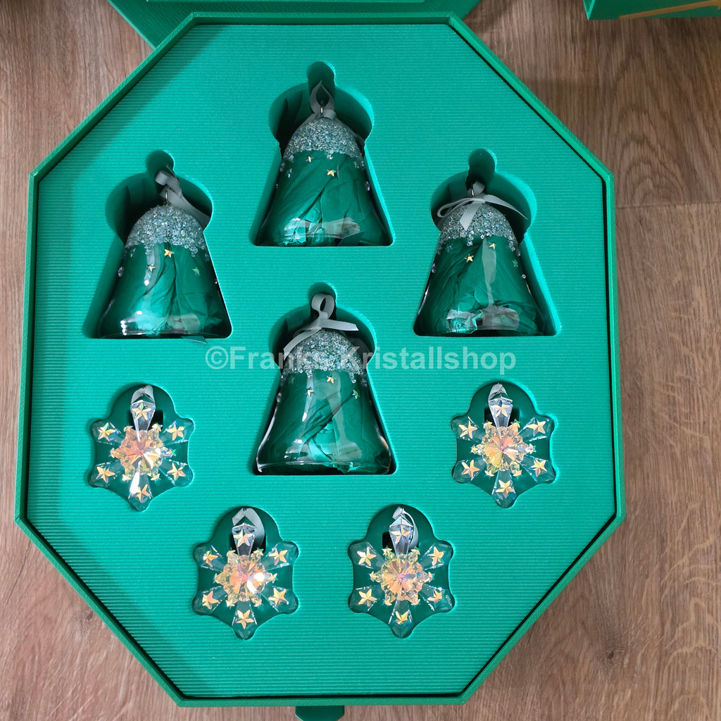 SWAROVSKI Ornament Set Weihnachtsbaum Dekorations-Set 5732598