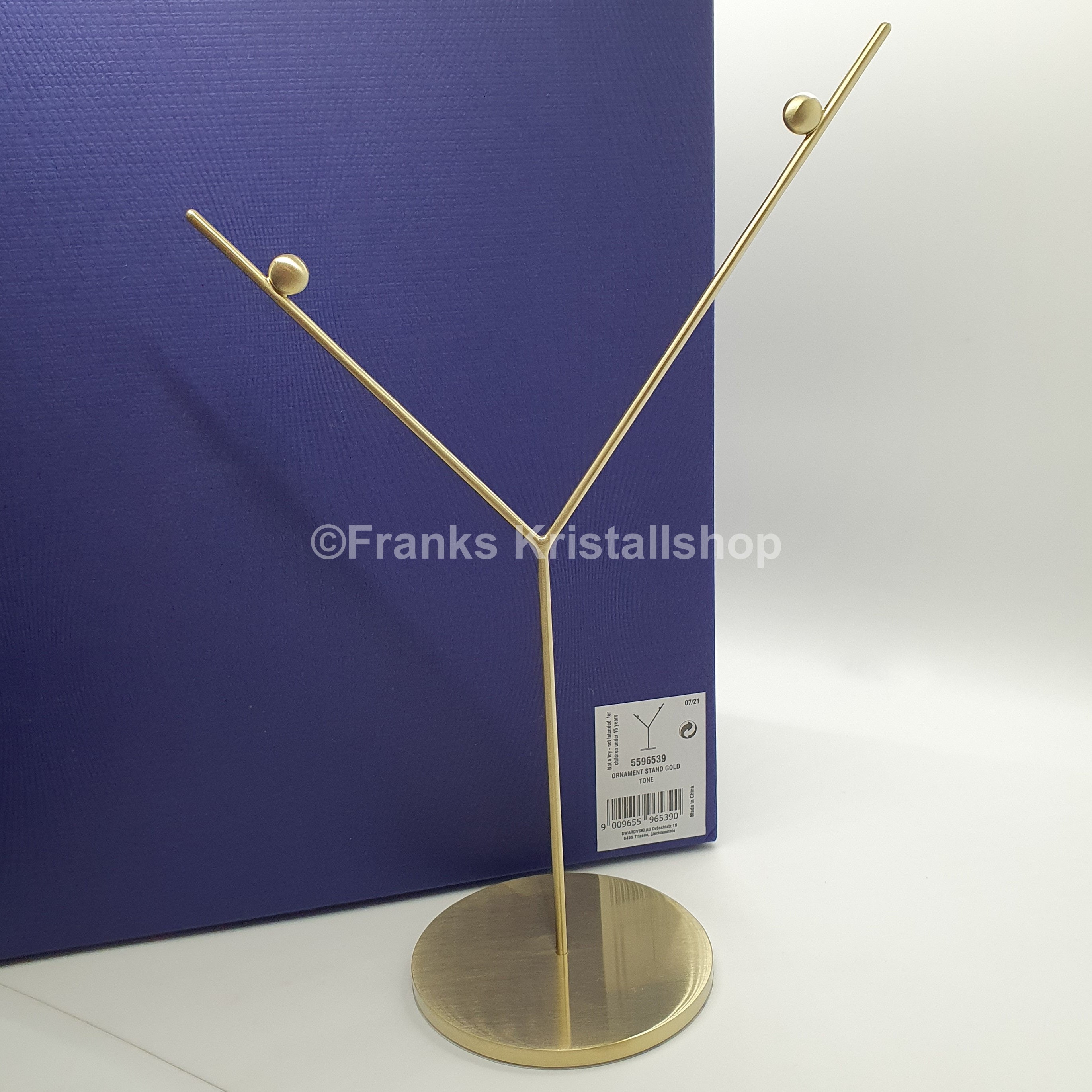 SWAROVSKI Display für Weihnachtsterne Ornamente Goldfarben 5596539