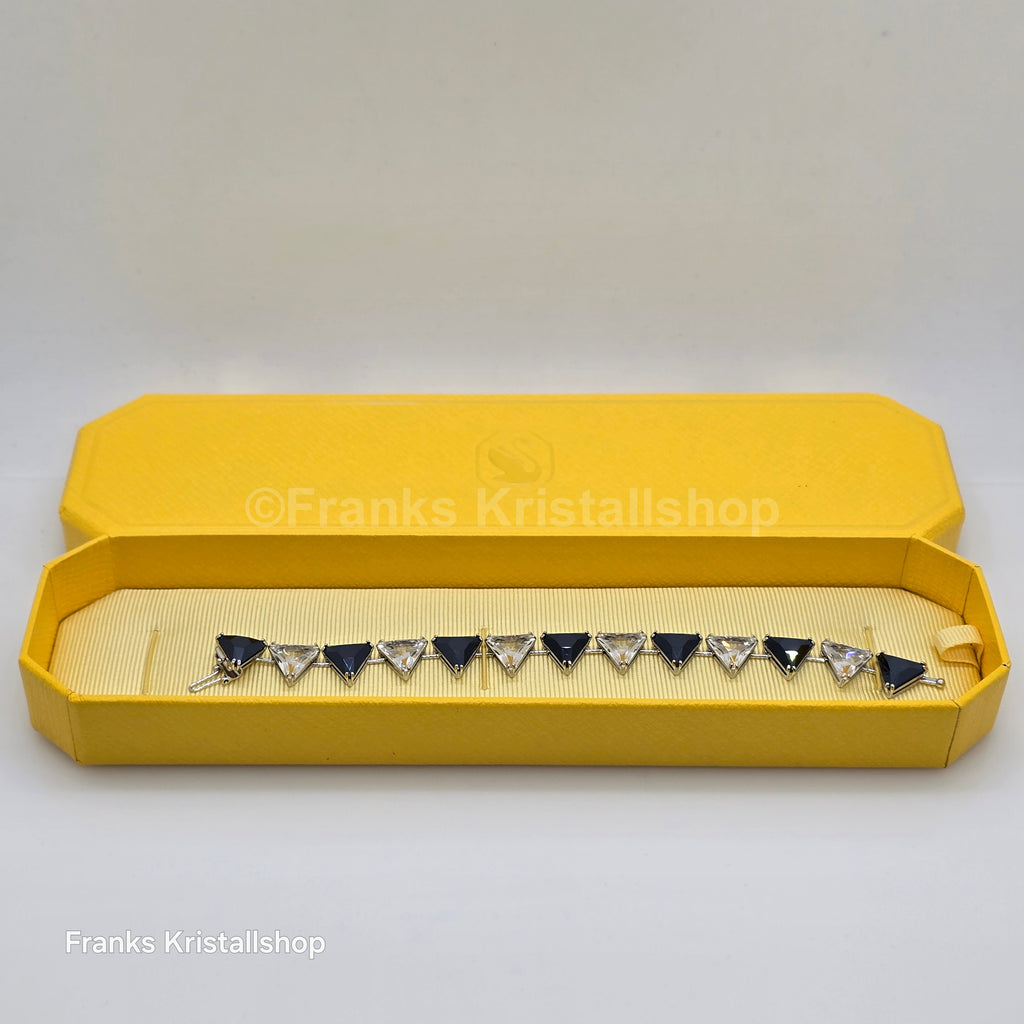 SWAROVSKI Ortyx Armband Klar, Schwarz, Rhodiniert 5619154