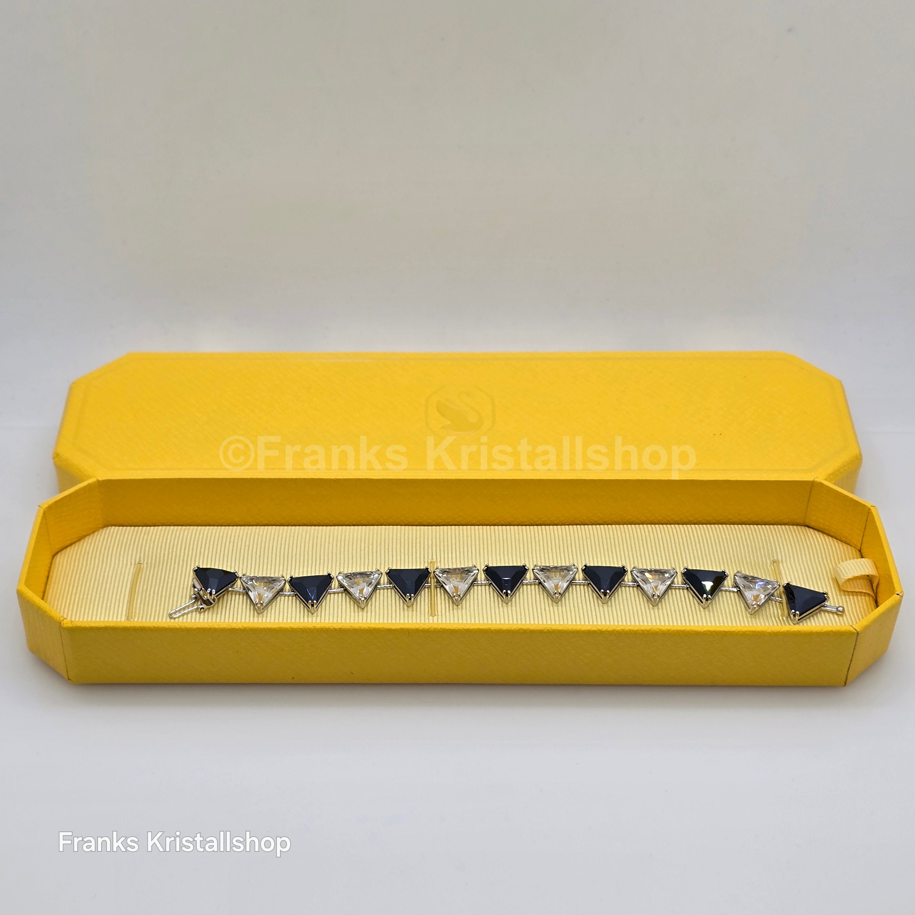 SWAROVSKI Ortyx Armband Klar, Schwarz, Rhodiniert 5619154