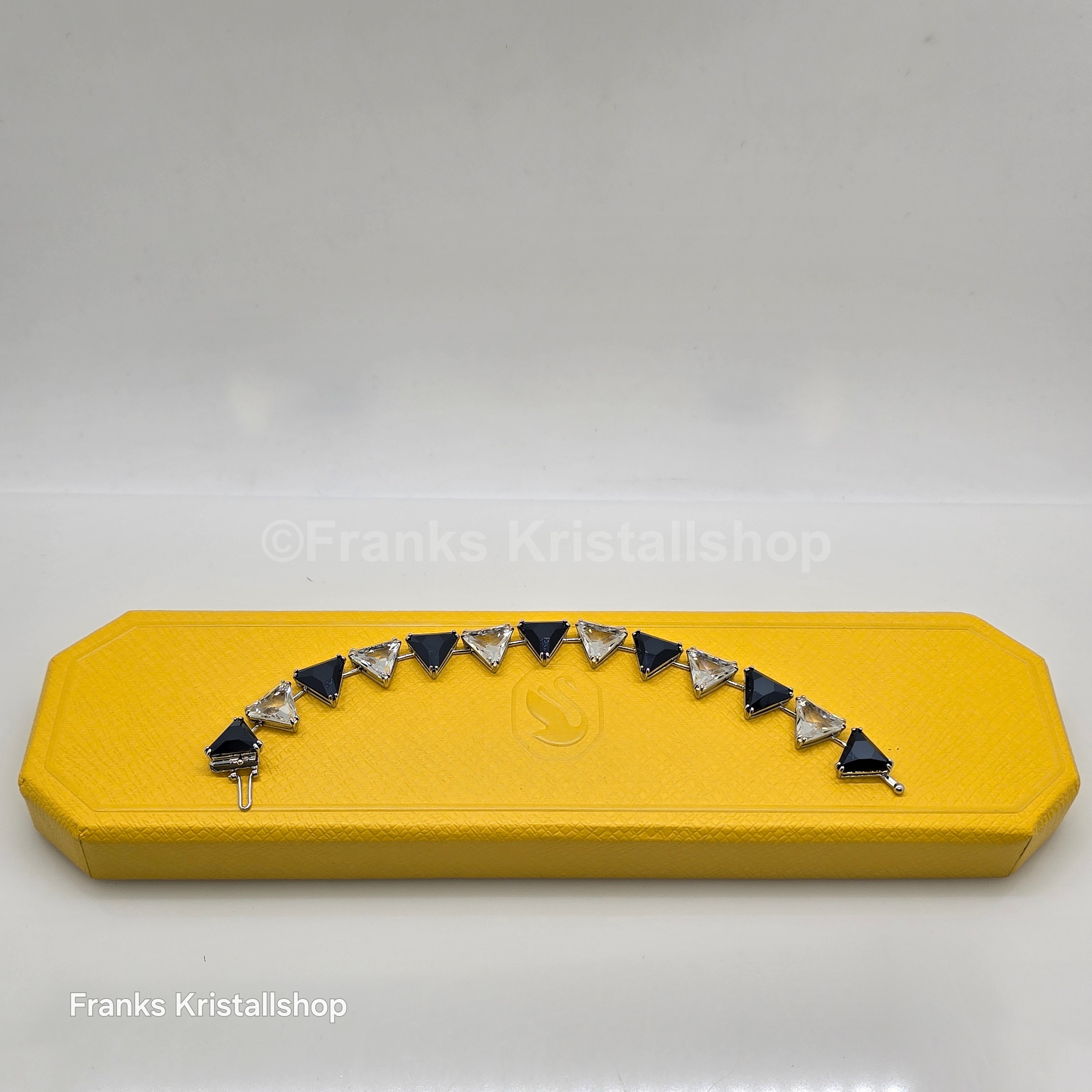 SWAROVSKI Ortyx Armband Klar, Schwarz, Rhodiniert 5619154