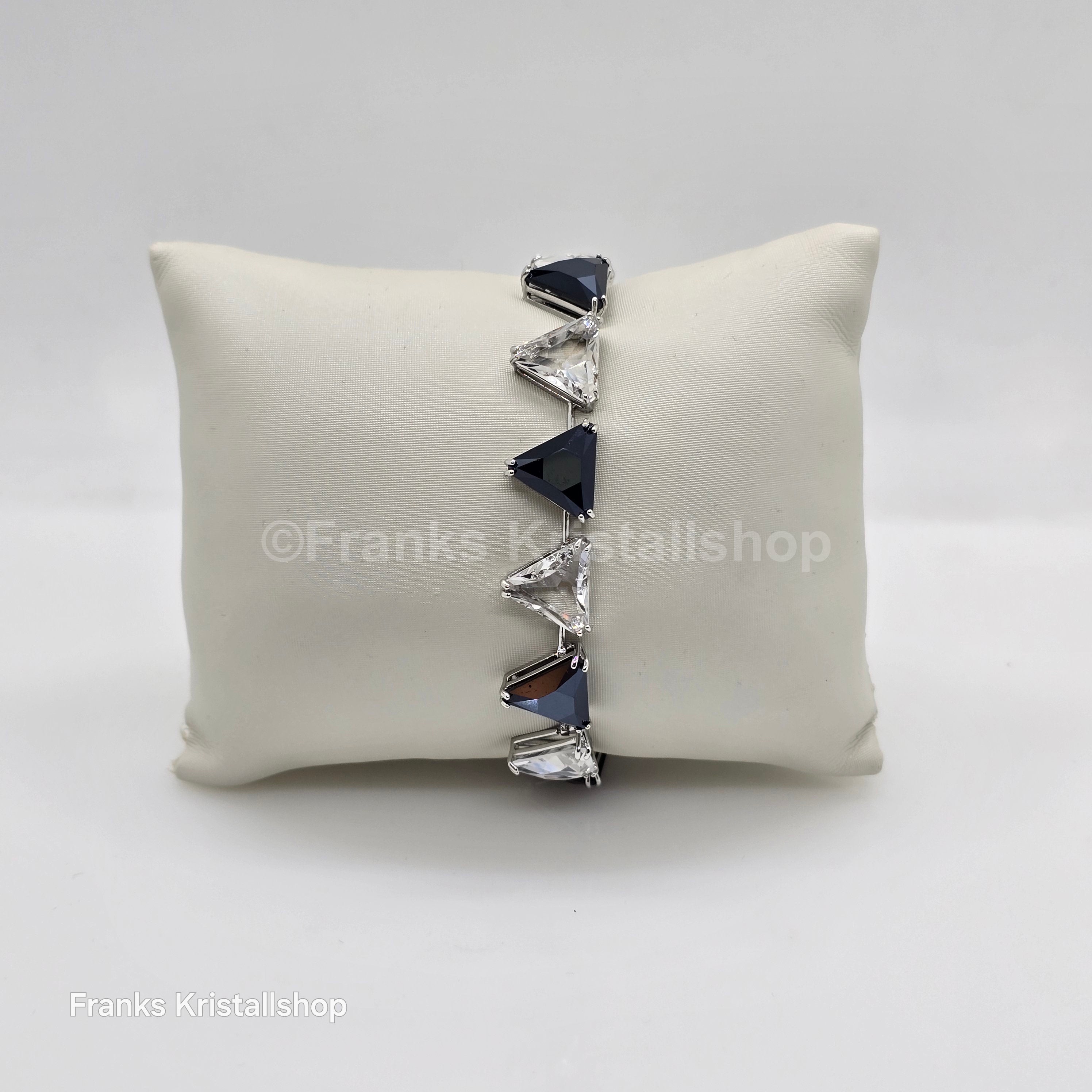 SWAROVSKI Ortyx Armband Klar, Schwarz, Rhodiniert 5619154