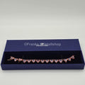 SWAROVSKI Ortyx Armband Rosa, Roségold-Legierungsschicht 5614934