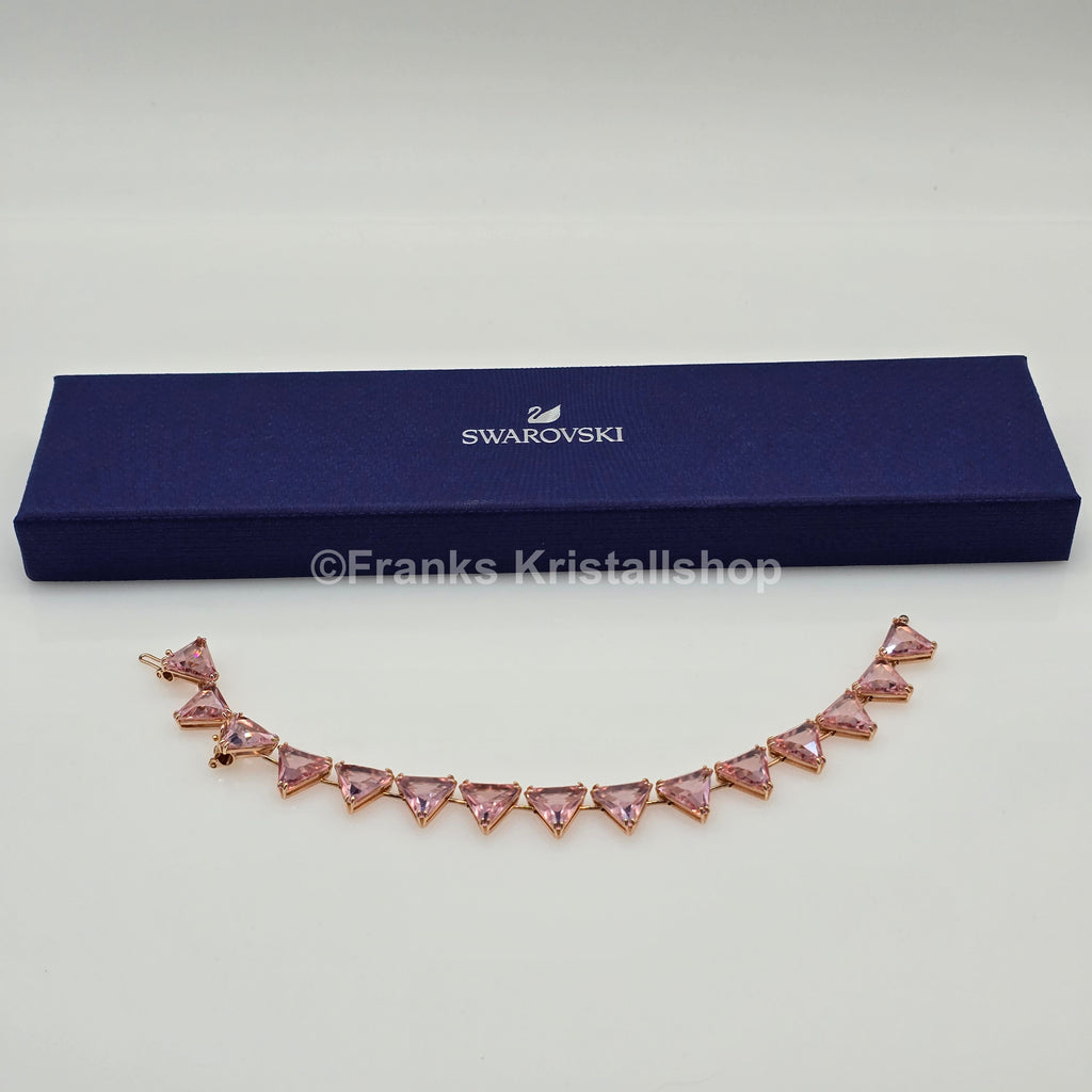 SWAROVSKI Ortyx Armband Rosa, Roségold-Legierungsschicht 5614934