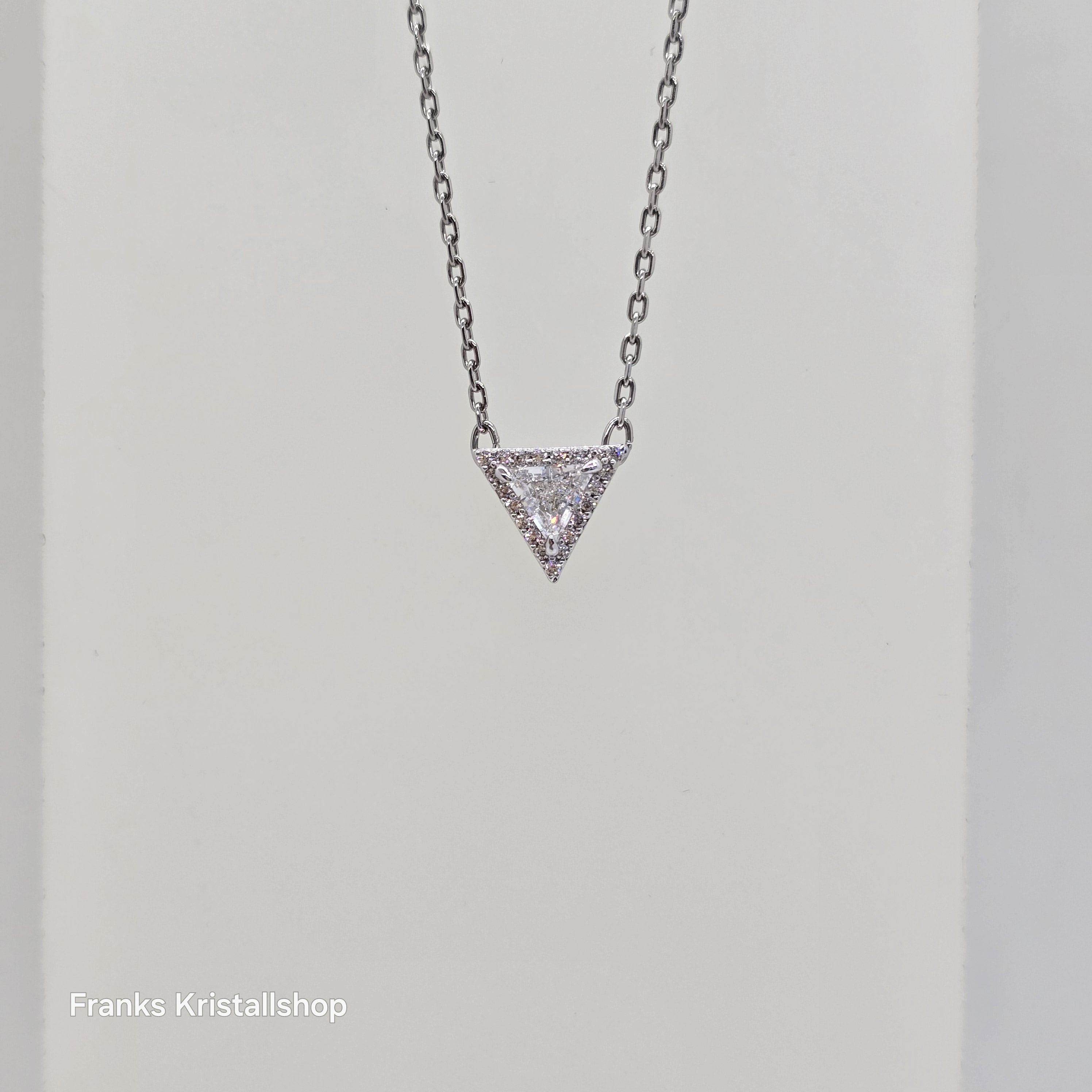 SWAROVSKI Ortyx Halskette Weiß, Rhodiniert 5642983