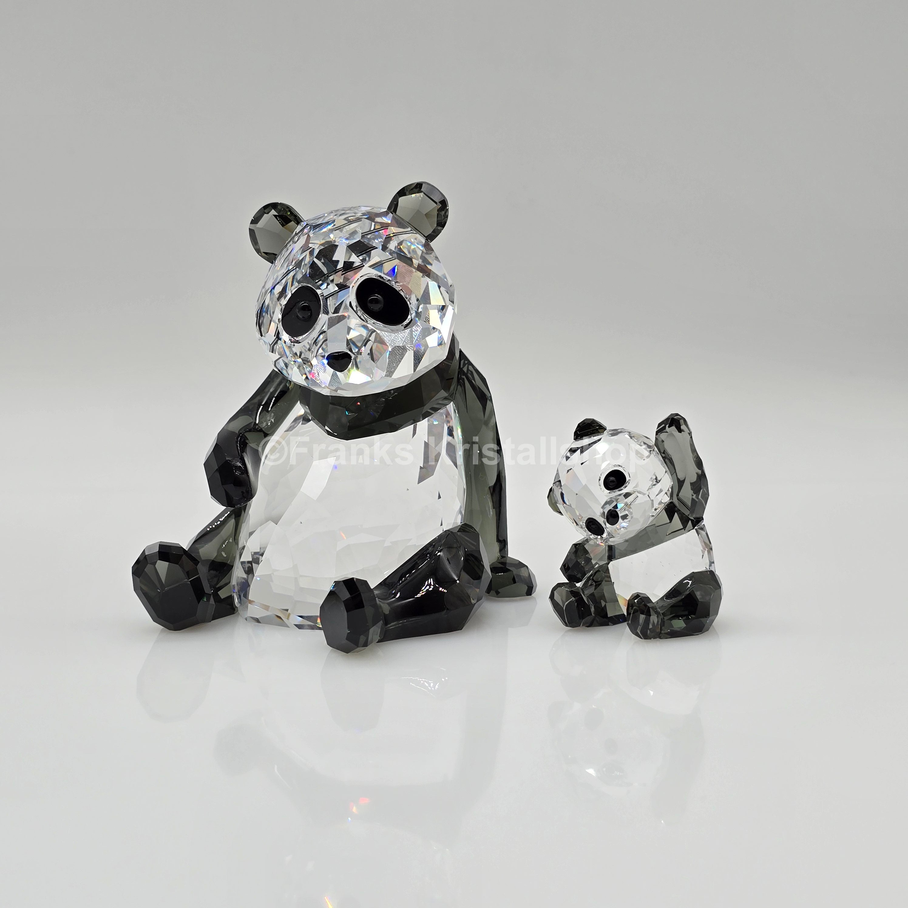 SWAROVSKI Pandamutter und Kind 5063690 oU
