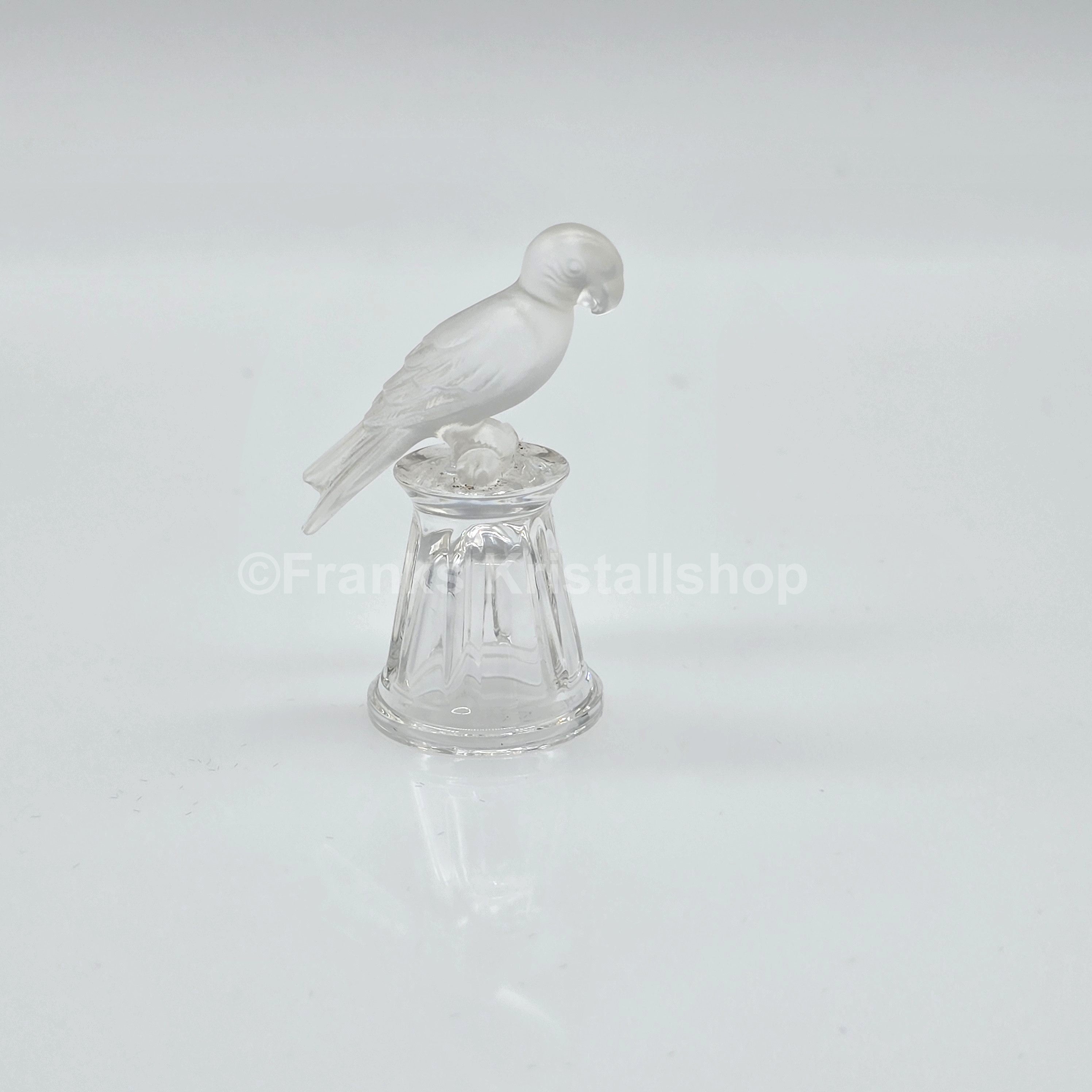 SWAROVSKI Papagei auf Fingerhut 012005 oE