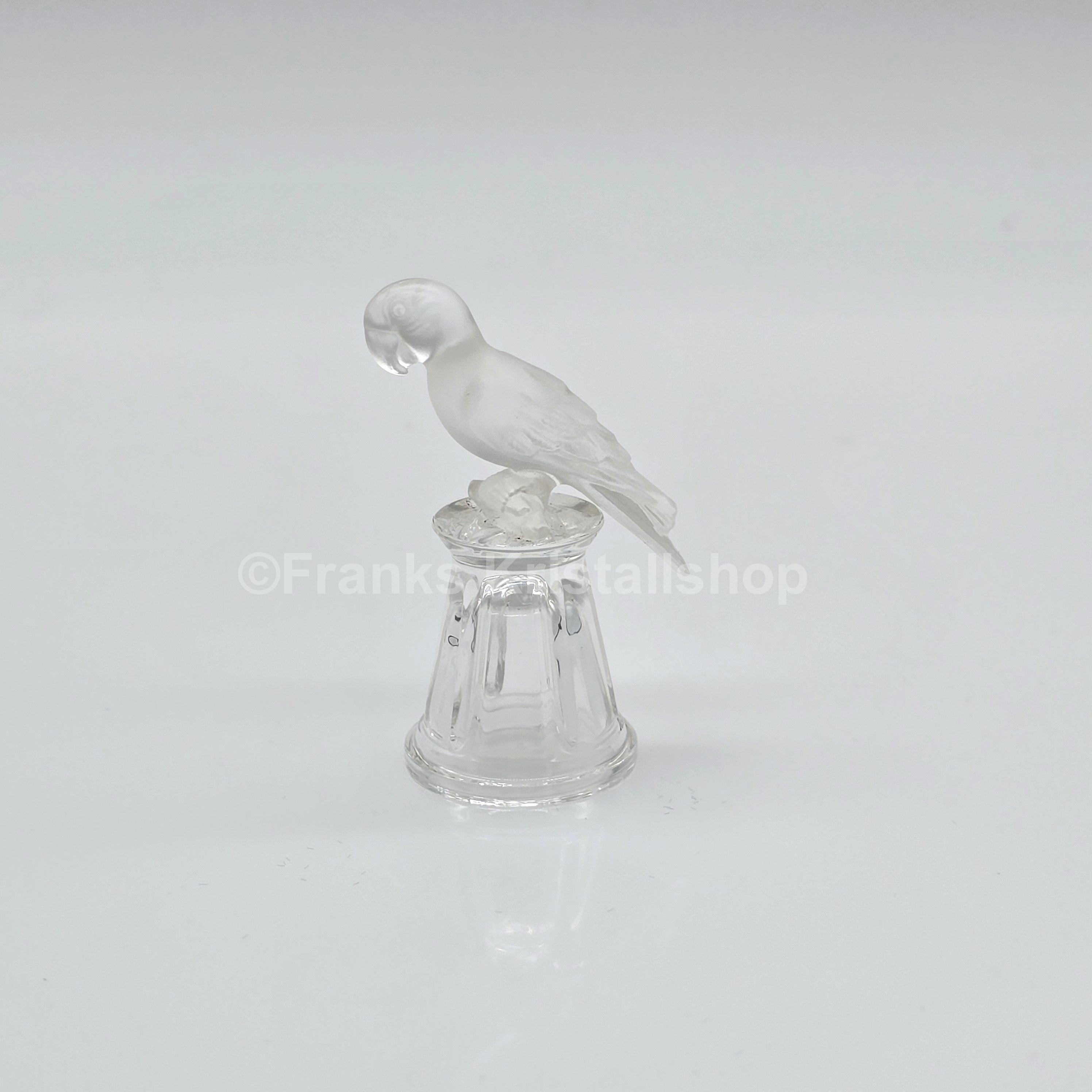 SWAROVSKI Papagei auf Fingerhut 012005 oE