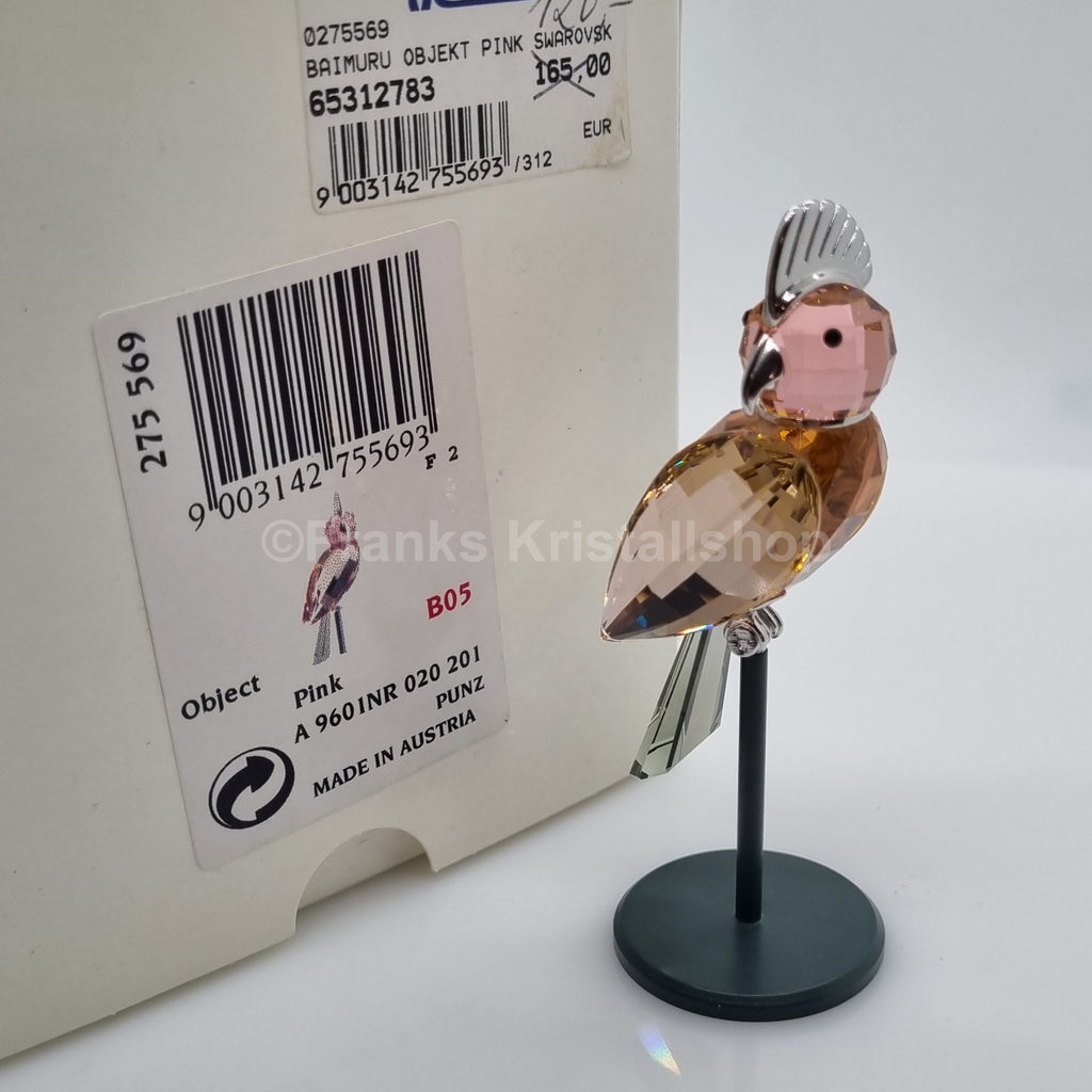 SWAROVSKI Paradise Bird Kakadu Baimuru Pink 275569