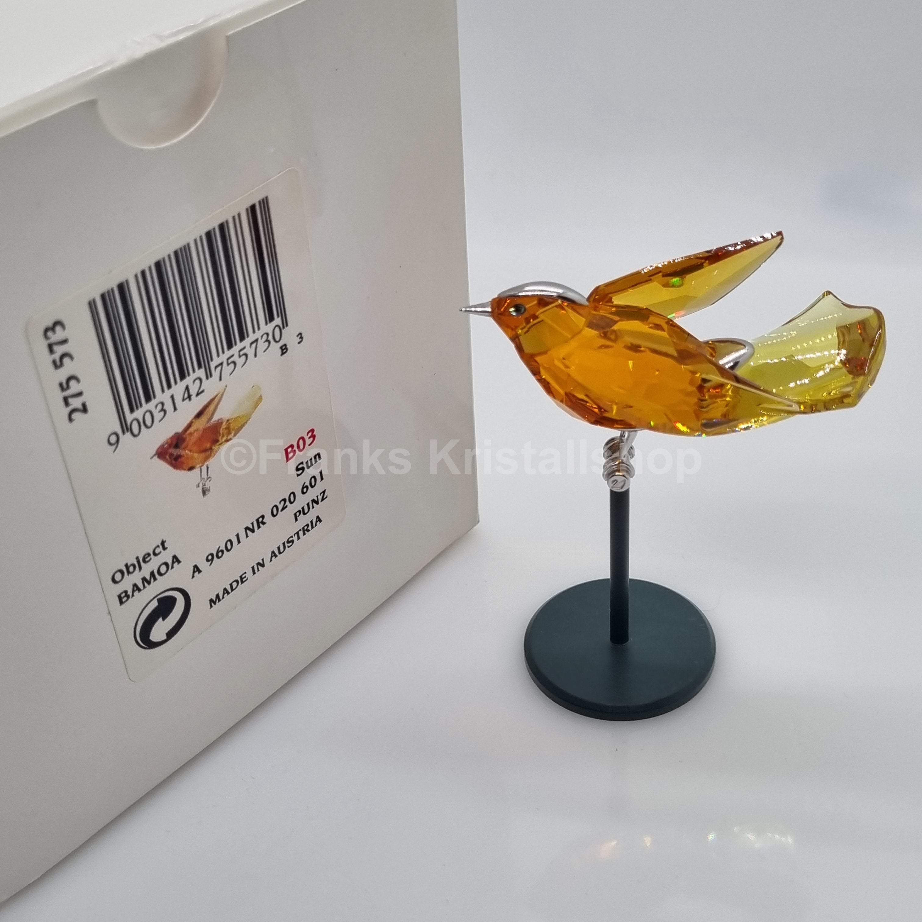 SWAROVSKI Bamoa Sun Crystal Paradise Bird 275573