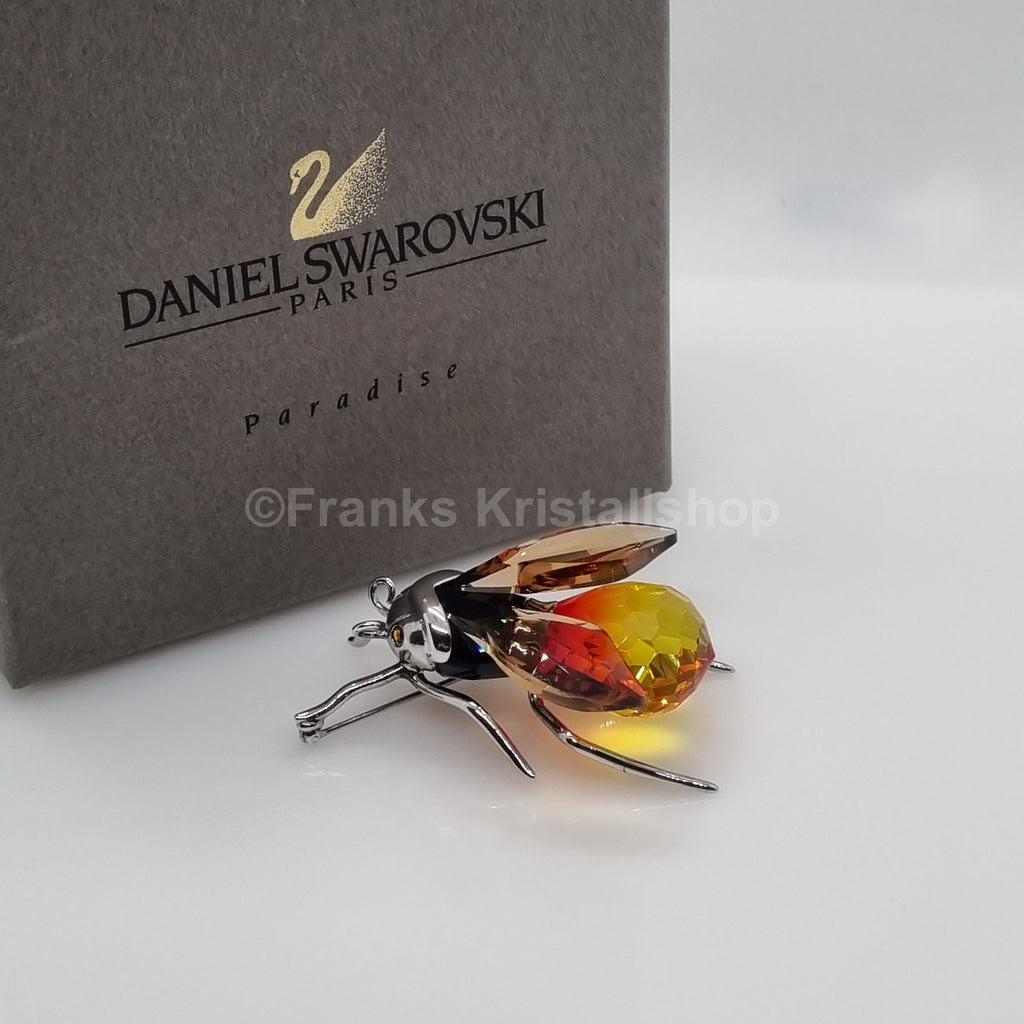 SWAROVSKI Crystal Paradise Insekten Hummel Alipur Brosche Groß, Rhodium 292078
