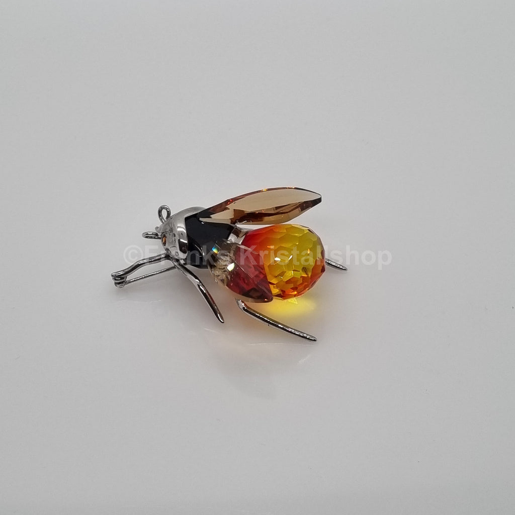 SWAROVSKI Crystal Paradise Insekten Hummel Alipur Brosche Groß, Rhodium 292078