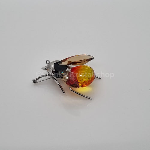 SWAROVSKI Crystal Paradise Insekten Hummel Alipur Brosche Groß, Rhodium 292078
