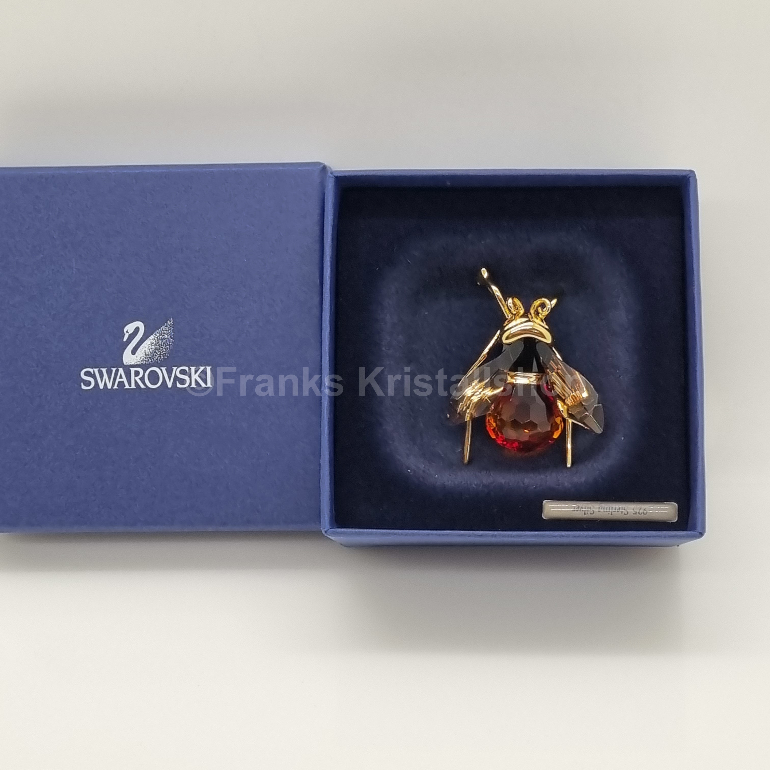 SWAROVSKI Crystal Paradise Insekten Hummel Alipur Brosche Klein 250500