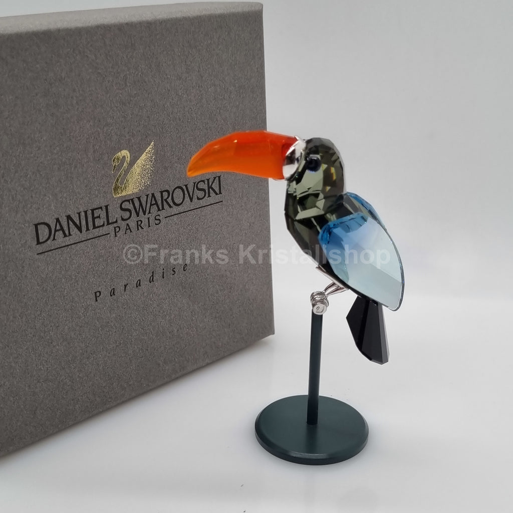 SWAROVSKI Paradise Bird Tukan Bamba Black Diamond 269542