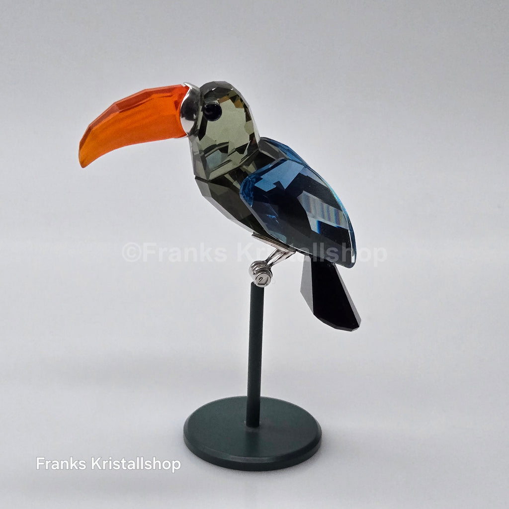 SWAROVSKI Paradise Bird Tukan Bamba Black Diamond 269542