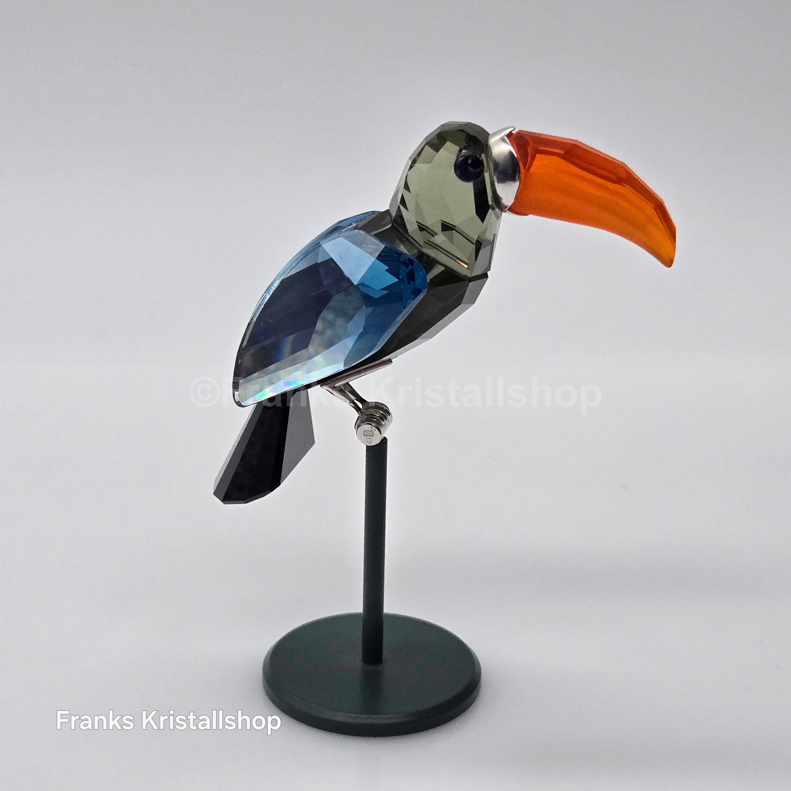SWAROVSKI Paradise Bird Tukan Bamba Black Diamond 269542