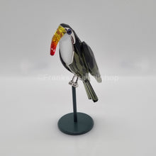 Lade das Bild in den Galerie-Viewer, SWAROVSKI Paradise Bird Tropischer Vogel Belyaka Black Diamond 275579
