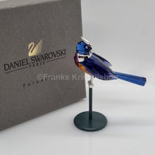 Lade das Bild in den Galerie-Viewer, SWAROVSKI Paradise Bird Tropischer Vogel Benua Dark Sapphire 275572
