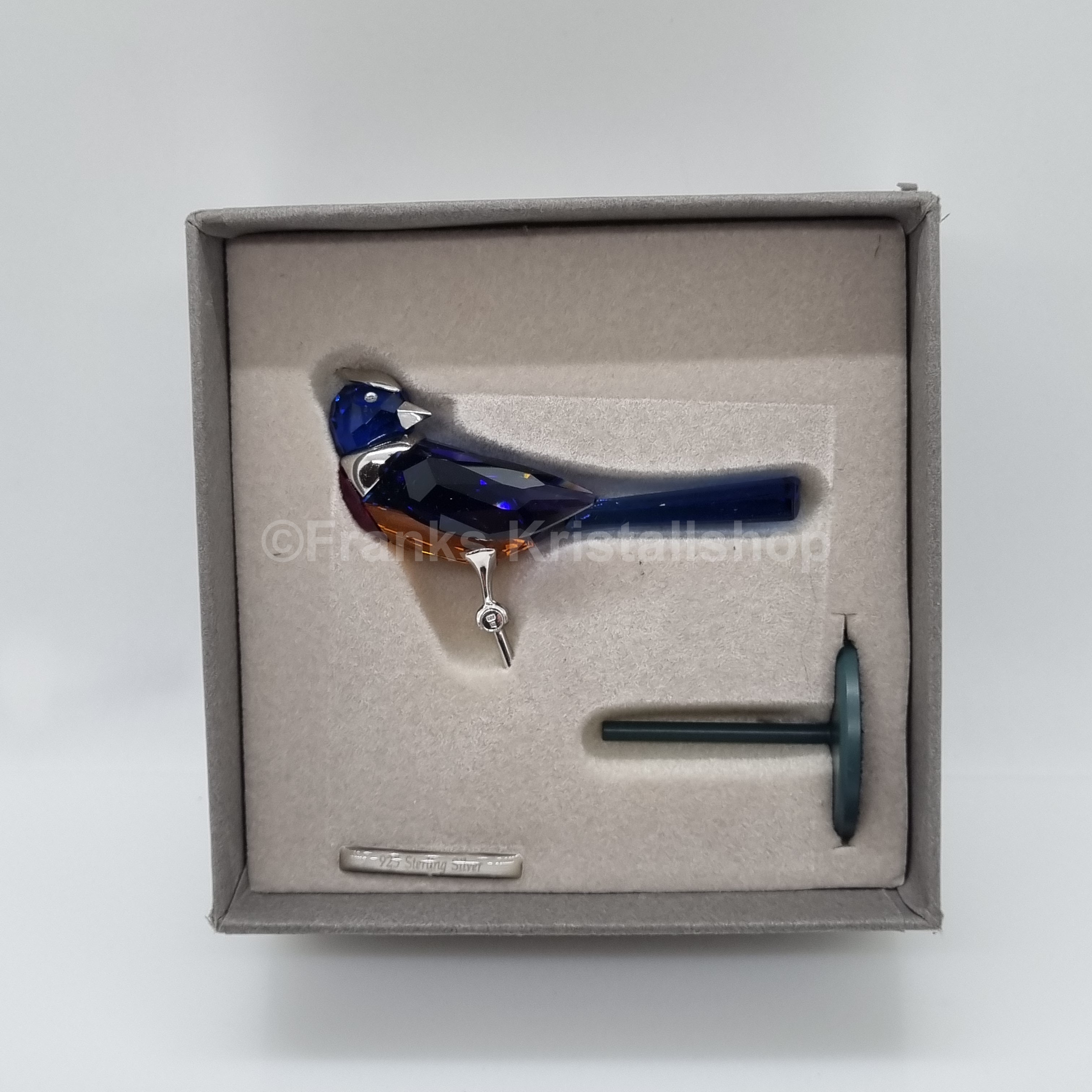 SWAROVSKI Paradise Bird Tropischer Vogel Benua Dark Sapphire 275572