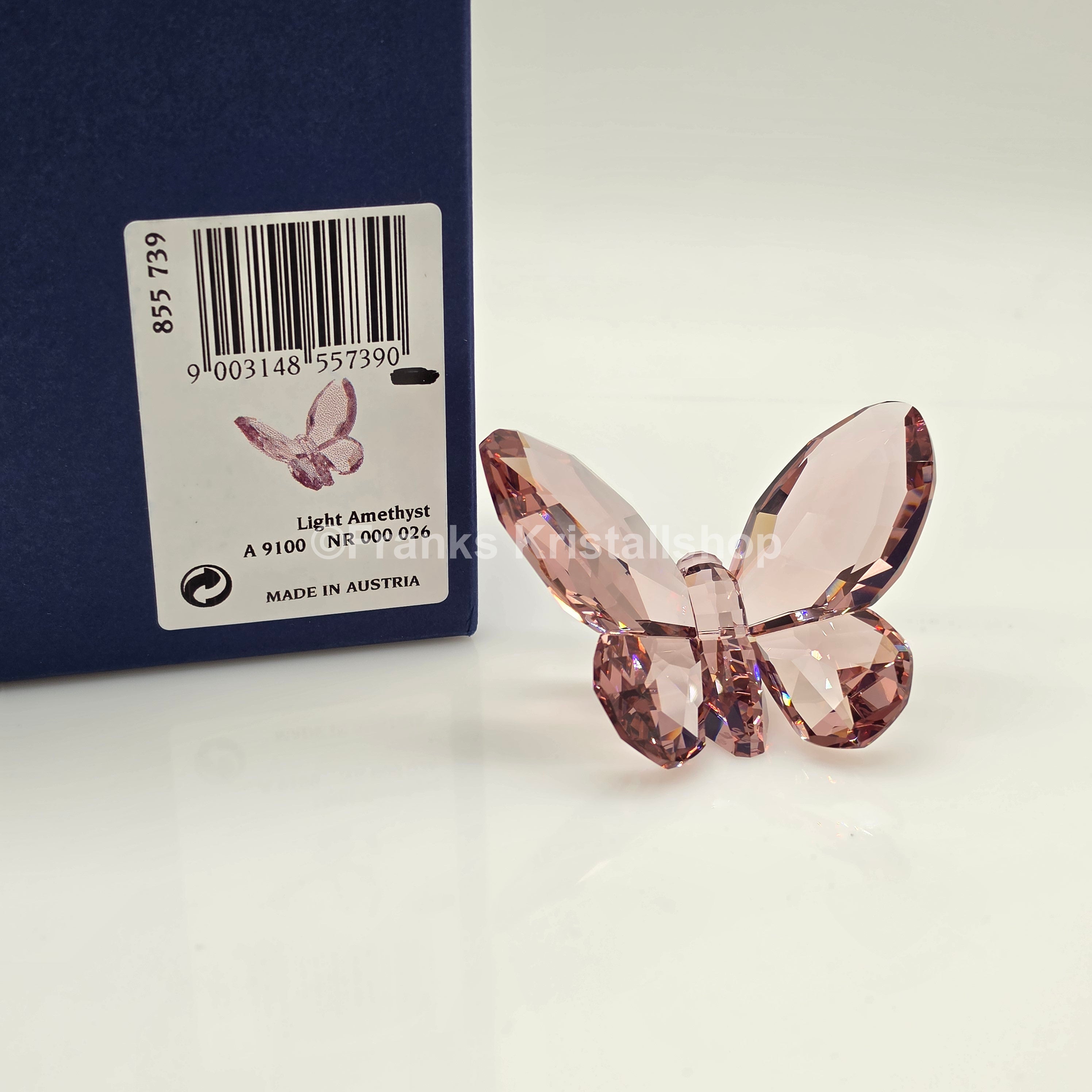 SWAROVSKI Paradise Schmetterling Light Amethyst 855739