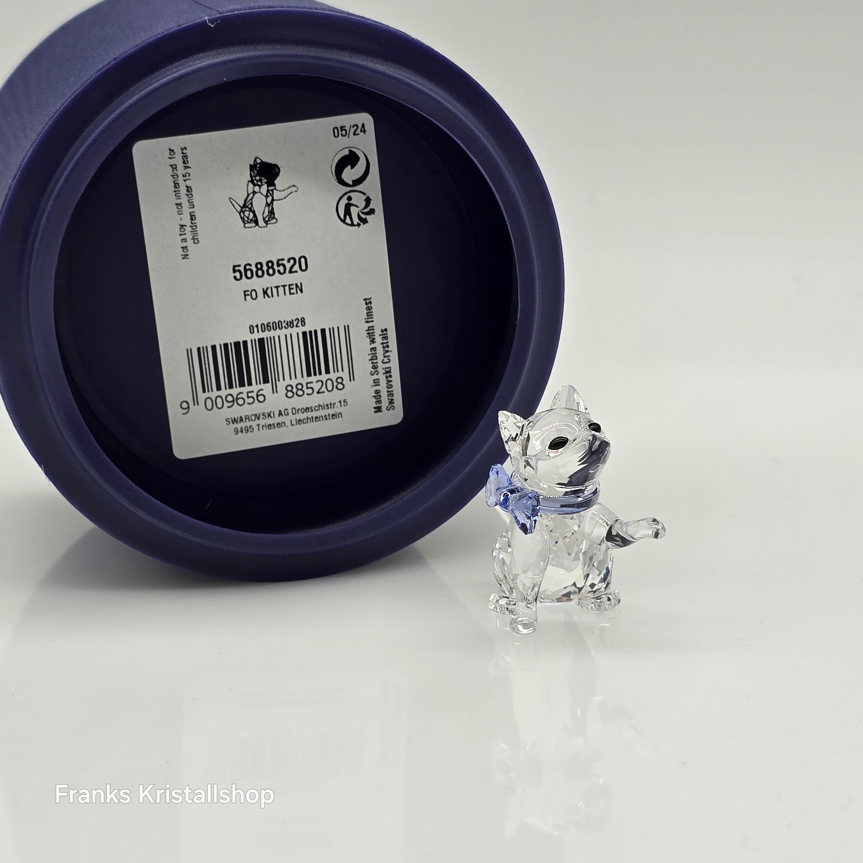 SWAROVSKI Kätzchen sitzend Katzenbaby Katze 5688520