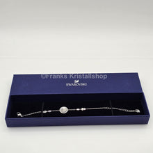Lade das Bild in den Galerie-Viewer, SWAROVSKI Pearly Swan Armband Schwan Anhänger Weiß, Rhodiniert 5271884 oU
