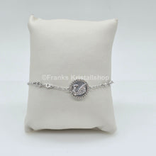 Lade das Bild in den Galerie-Viewer, SWAROVSKI Pearly Swan Armband Schwan Anhänger Weiß, Rhodiniert 5271884 oU
