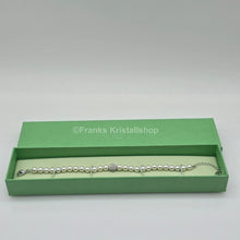 Lade das Bild in den Galerie-Viewer, SWAROVSKI Perlen Armband Größe M Weiß Rhodiniert 5669529
