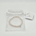 SWAROVSKI Perlen Armband Größe L elastisch, creme 5123587