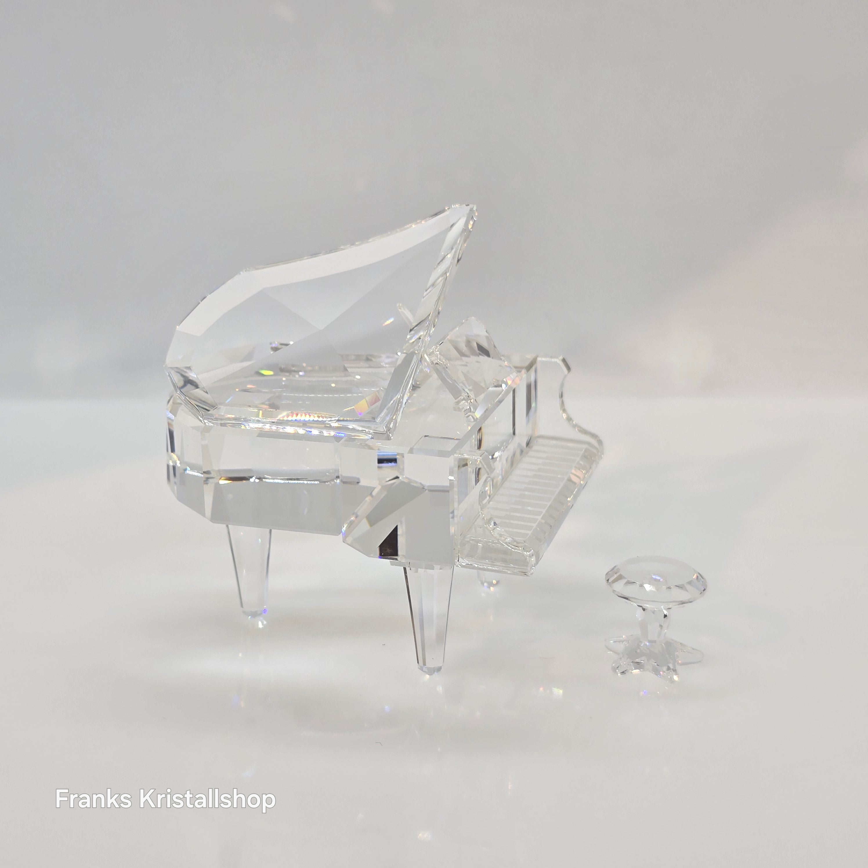 SWAROVSKI Piano Klavier mit Hocker 174506