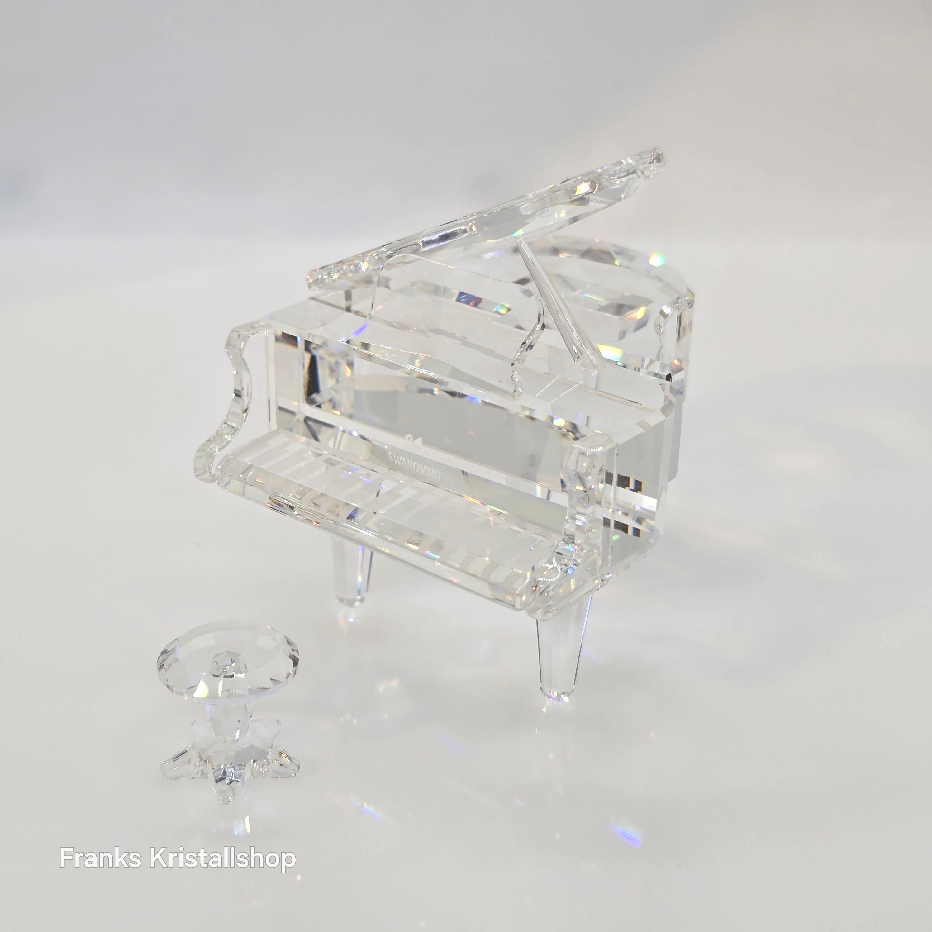 SWAROVSKI Piano Klavier mit Hocker 174506