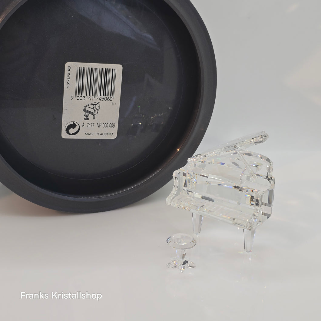 SWAROVSKI Piano Klavier mit Hocker 174506