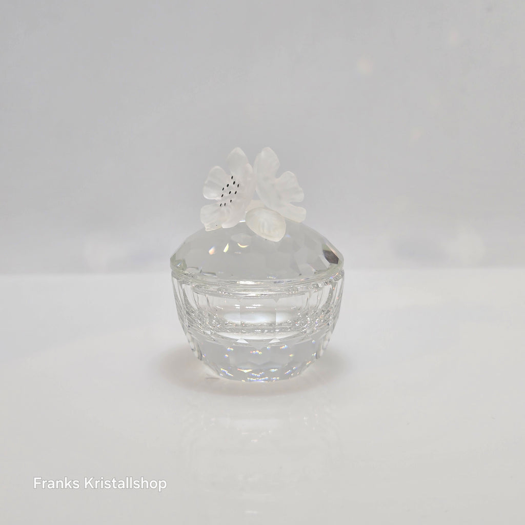 SWAROVSKI Pillendose Rund Blüten 010068