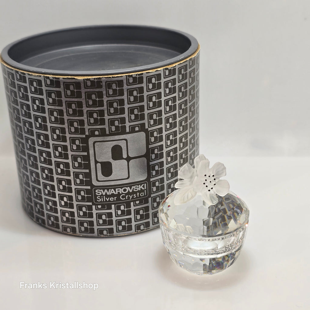 SWAROVSKI Pillendose Rund Blüten 010068