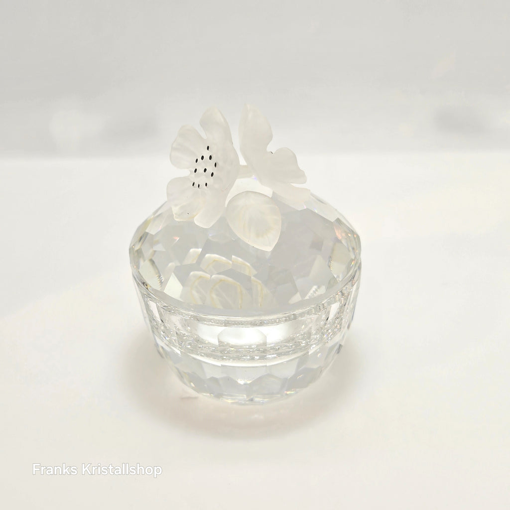 SWAROVSKI Pillendose Rund Blüten 010068