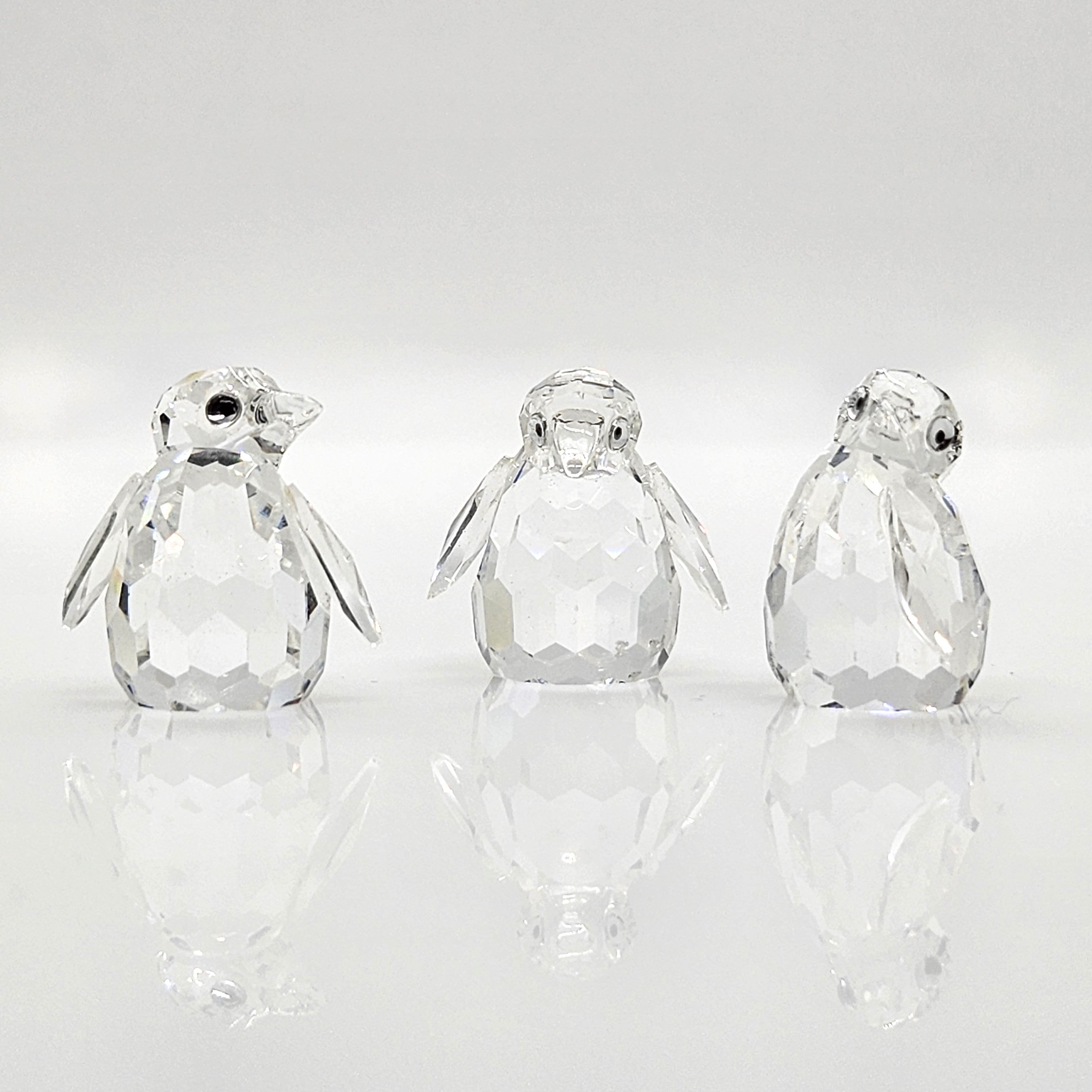 SWAROVSKI Baby Pinguine 3er Set 209588