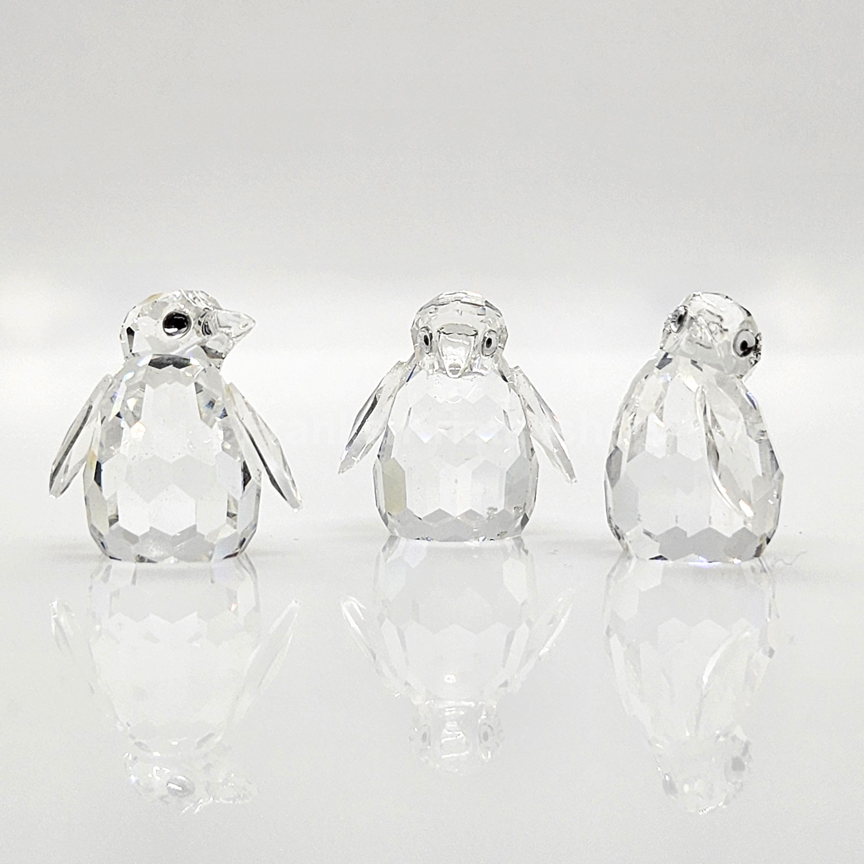 SWAROVSKI Baby Pinguine 3er Set 209588