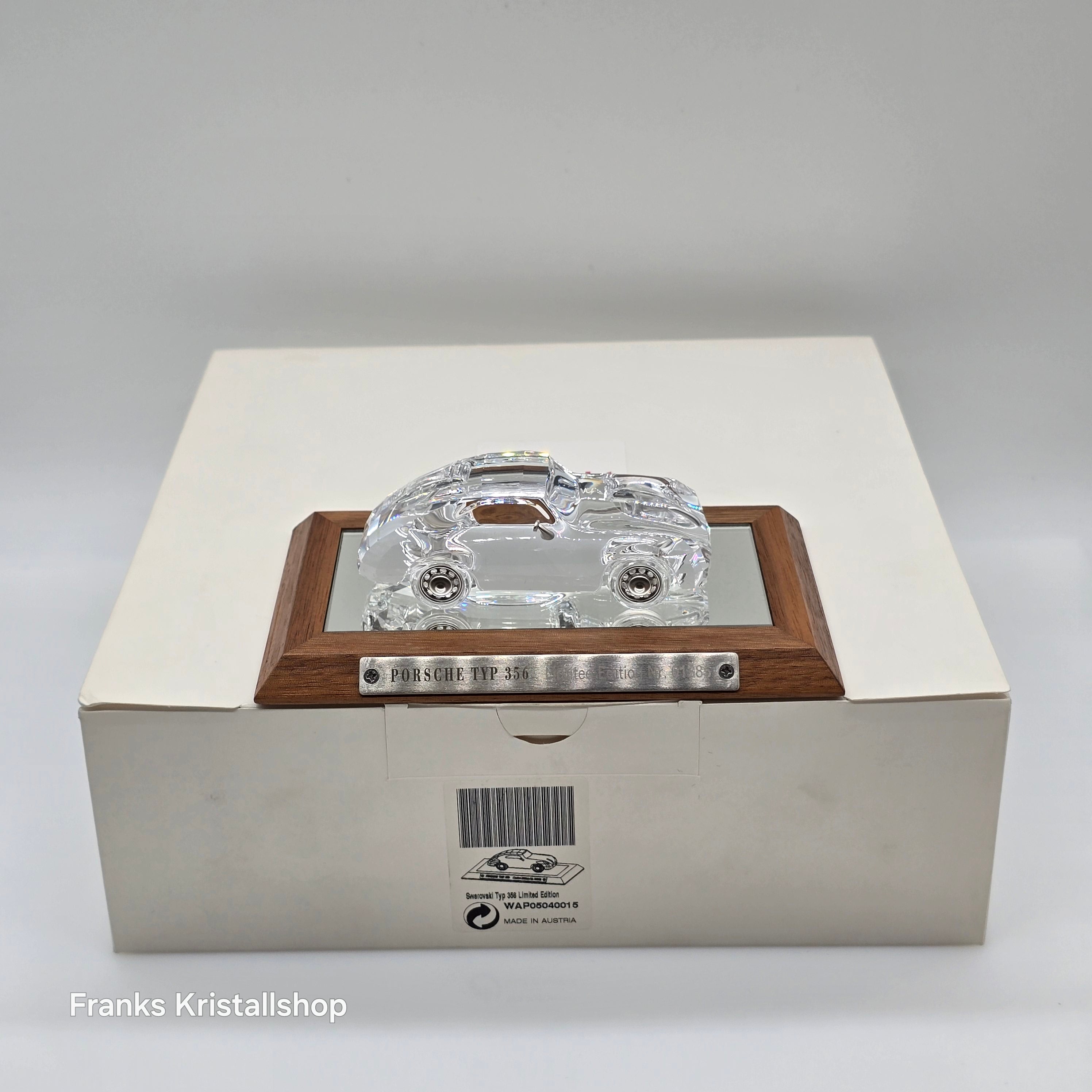 SWAROVSKI Porsche 356 Model 1:43 Klar WAP05040015