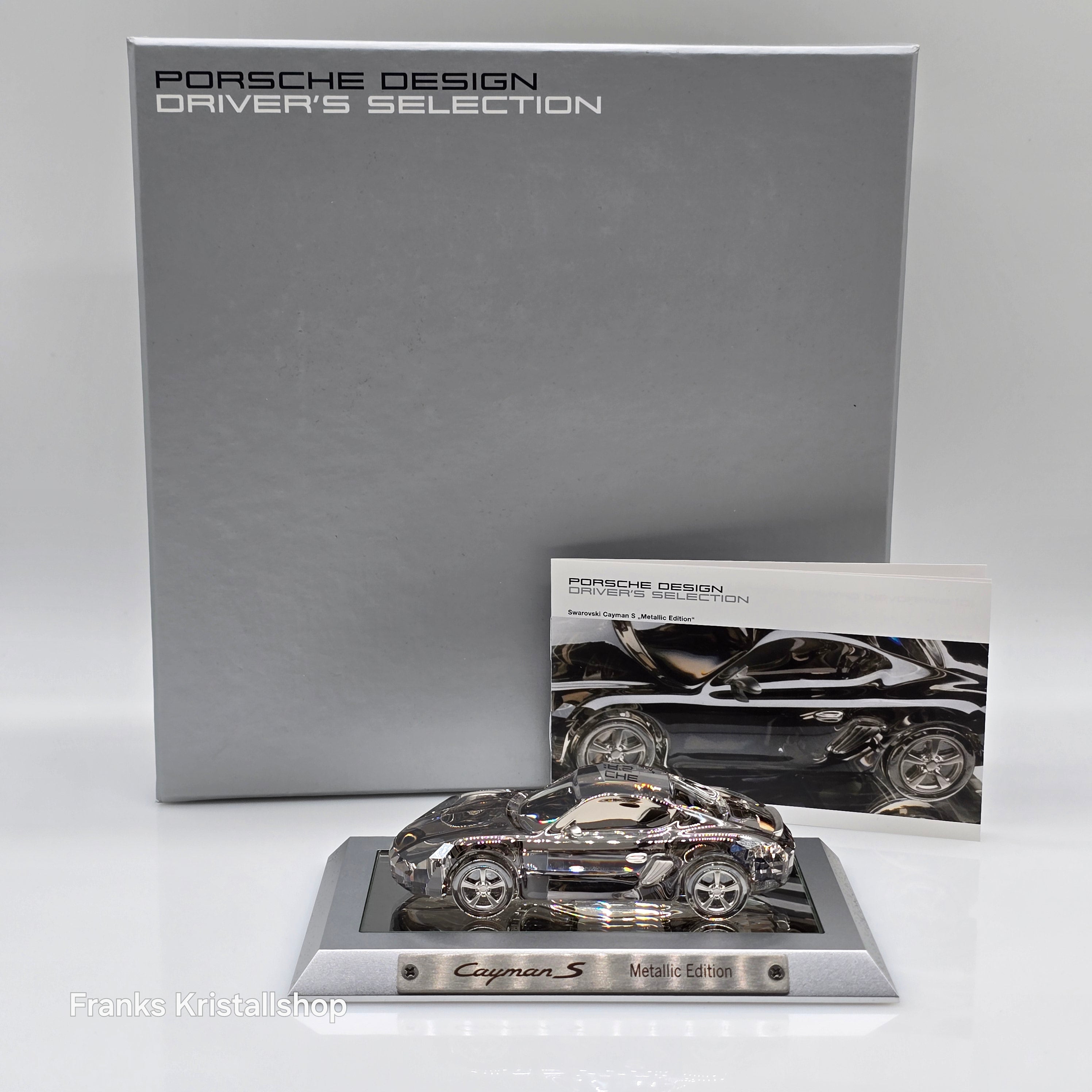 SWAROVSKI Porsche Cayman S Metallic Edition Model 1:43 WAP05043017