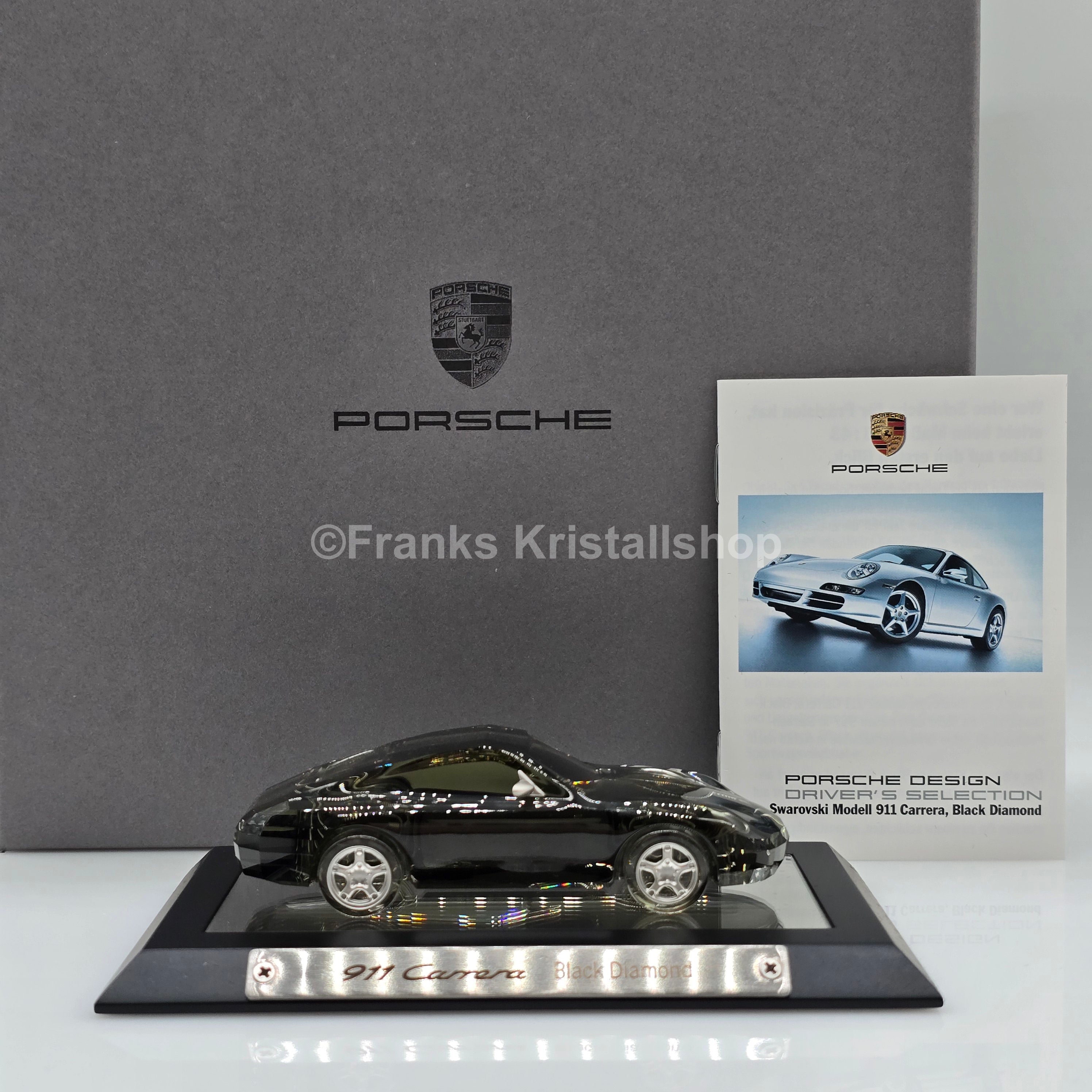 SWAROVSKI Porsche Carrera 911 Model 1:43 Black Diamond WAP05040115