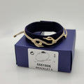 SWAROVSKI Power S-Hook Armband Gold Größe S 5551806