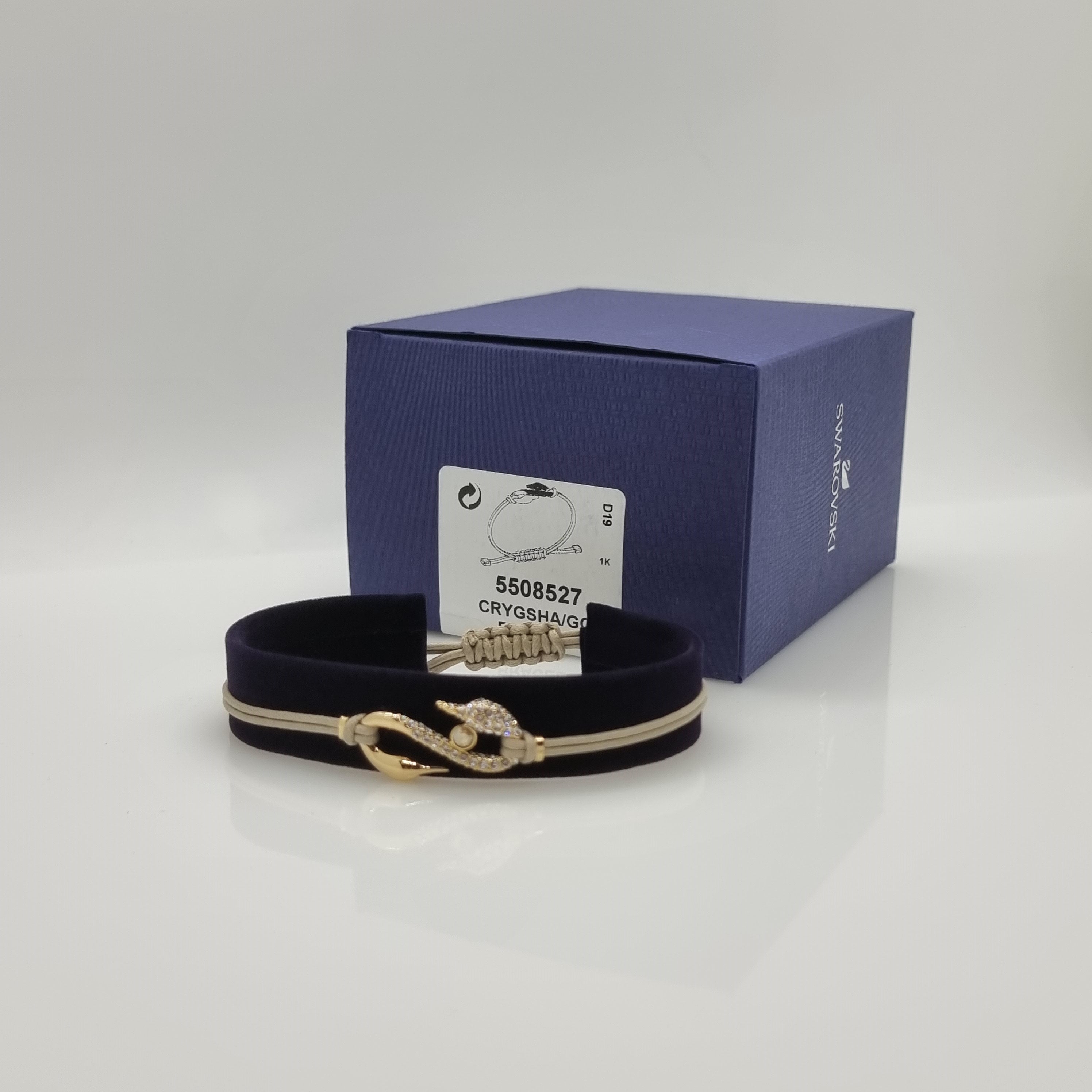 SWAROVSKI Power S-Hook Armband Gold Größe M 5508527