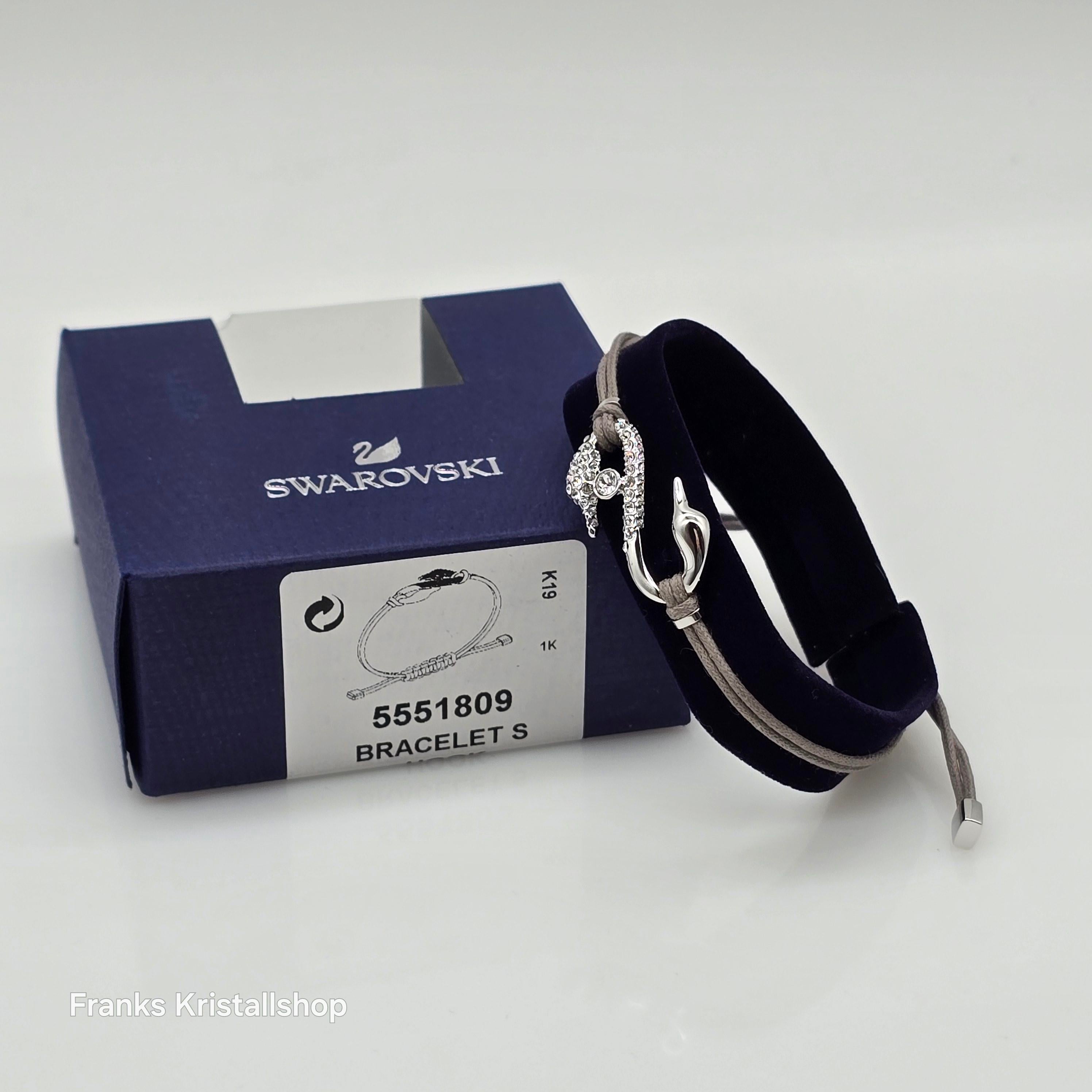 SWAROVSKI Power S-Hook Armband Grau Größe S 5551809