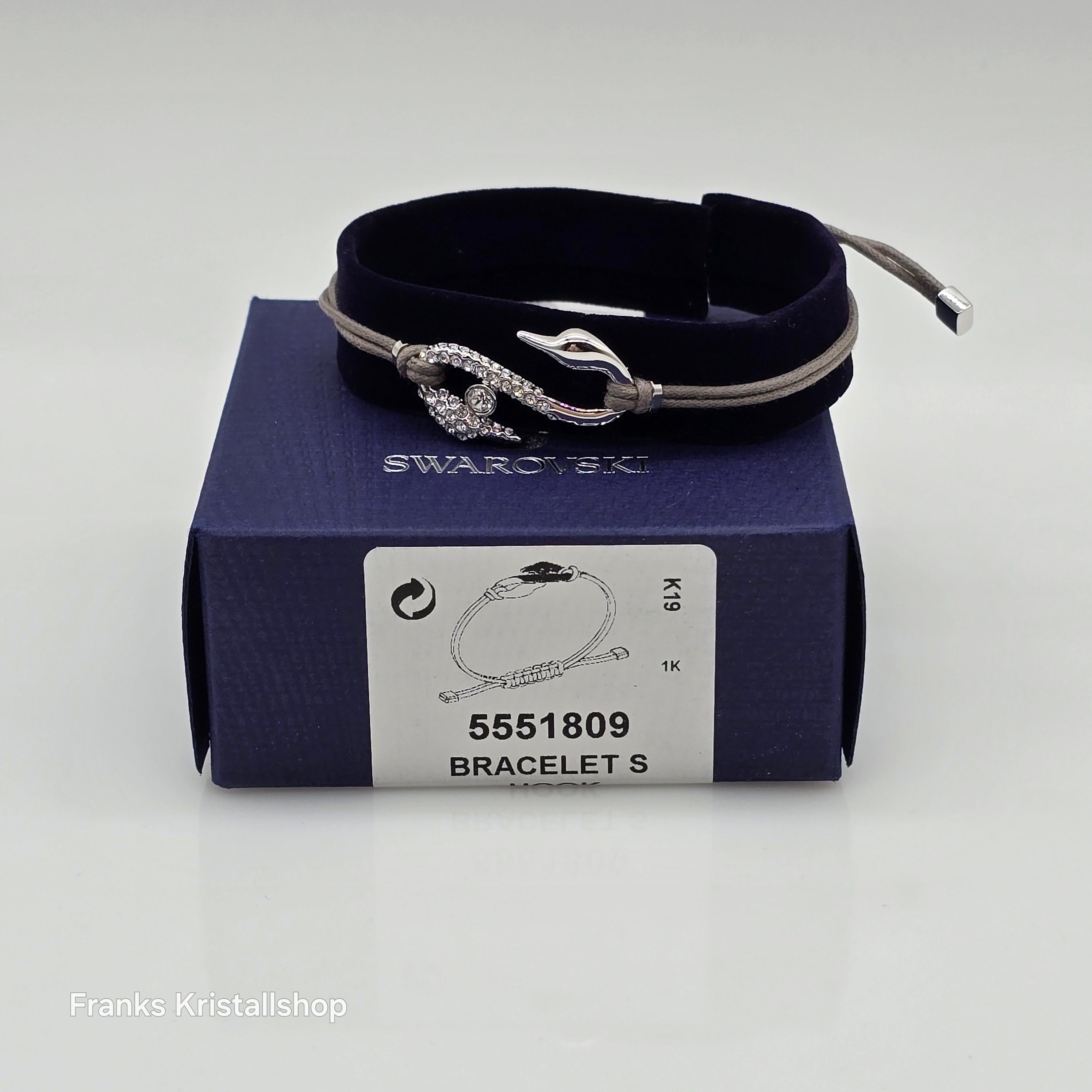 SWAROVSKI Power S-Hook Armband Grau Größe S 5551809