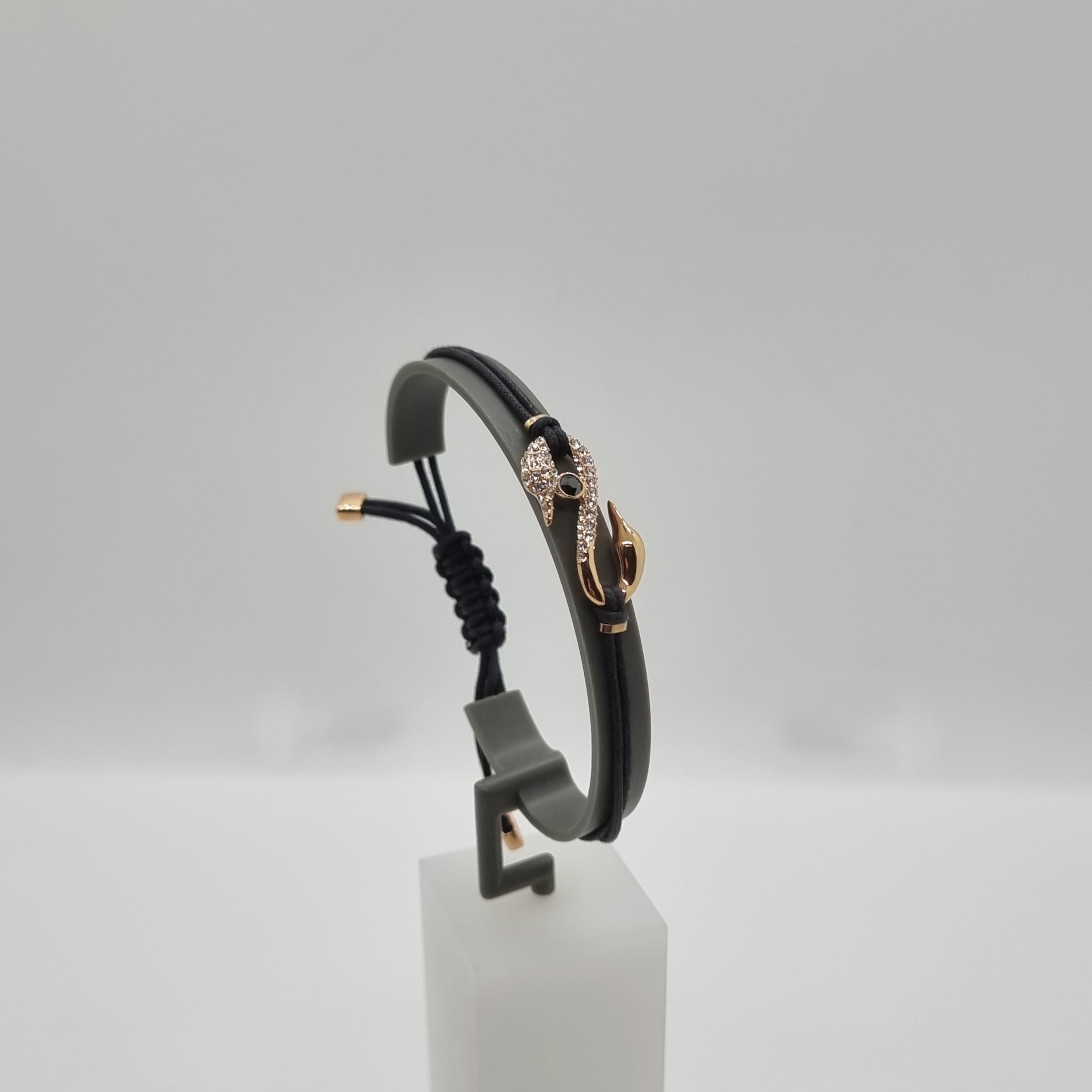 SWAROVSKI Power S-Hook Armband Schwarz Größe S 5533508