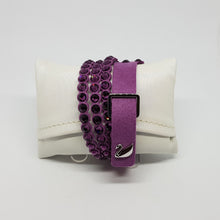 Lade das Bild in den Galerie-Viewer, SWAROVSKI Slake Power Collection Armband, Amethyst Lila 5511699
