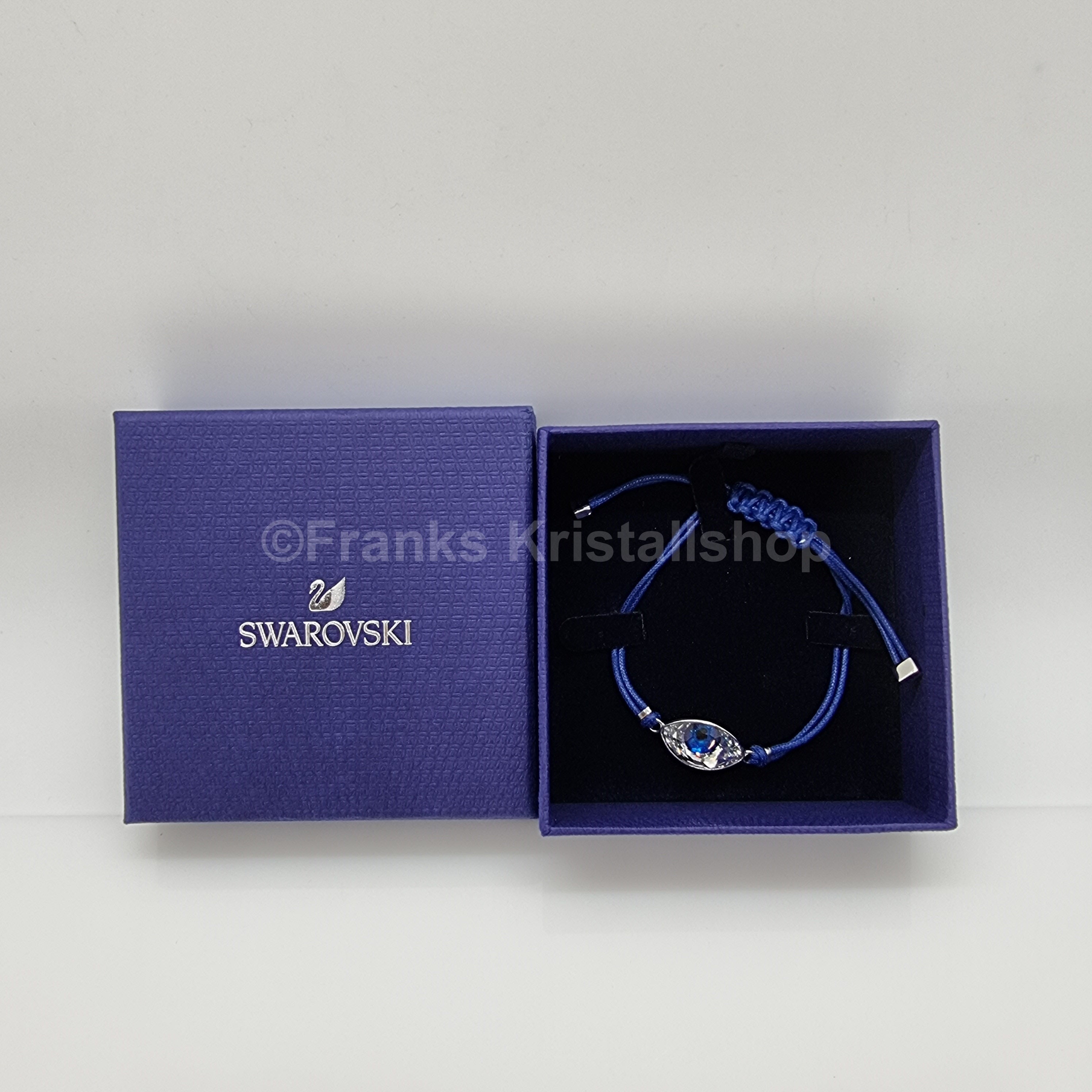 SWAROVSKI Power Evil Eye Armband Auge Blau Größe M 5506865 oU